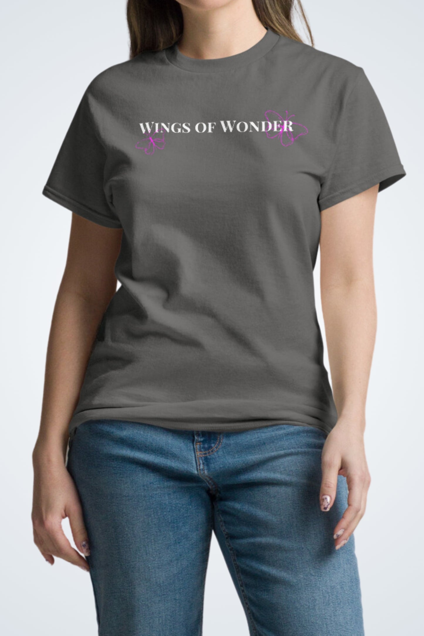 Klassisches Unisex T-Shirt - Wings of Wonder Pink