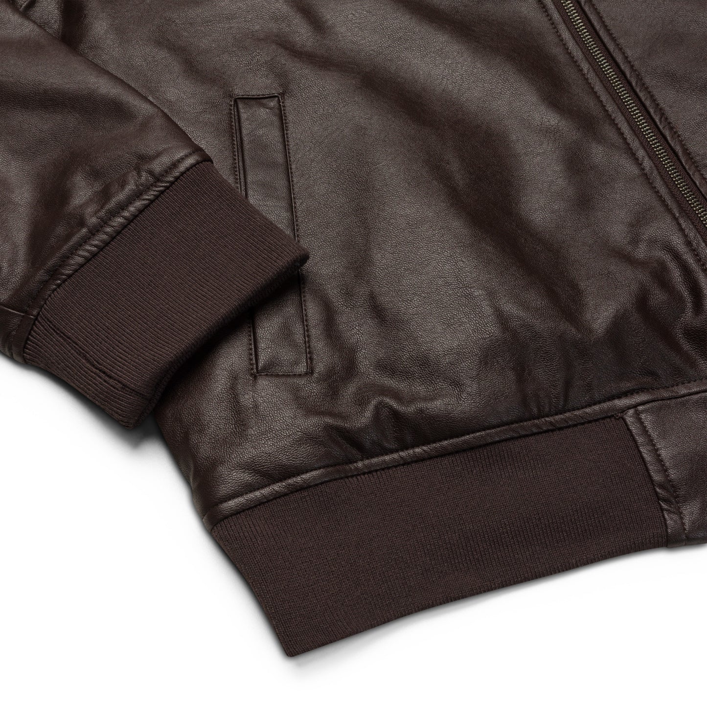 Leder-Bomberjacke - E&N