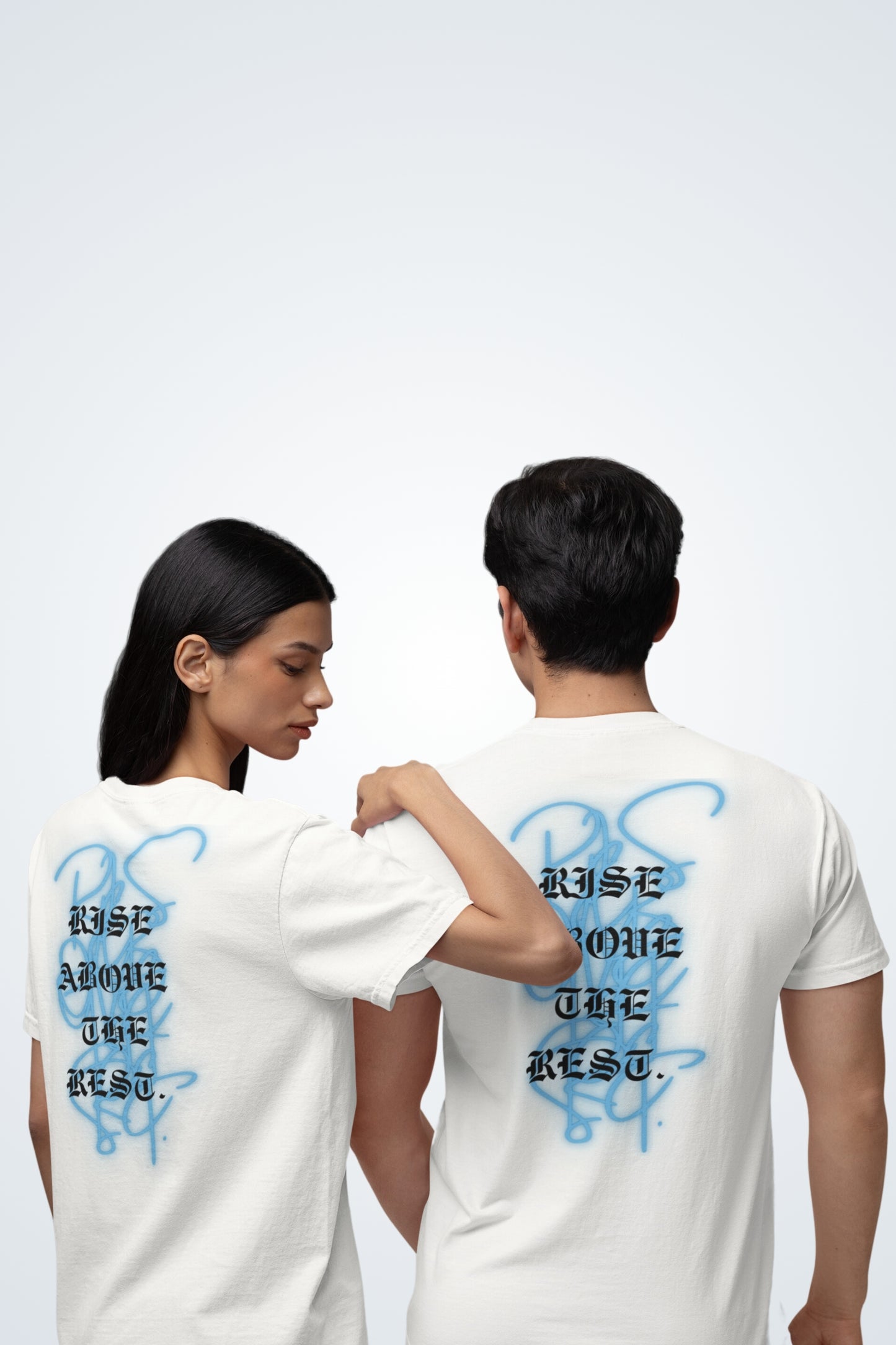 Classic Unisex T-Shirt - Rise above blue