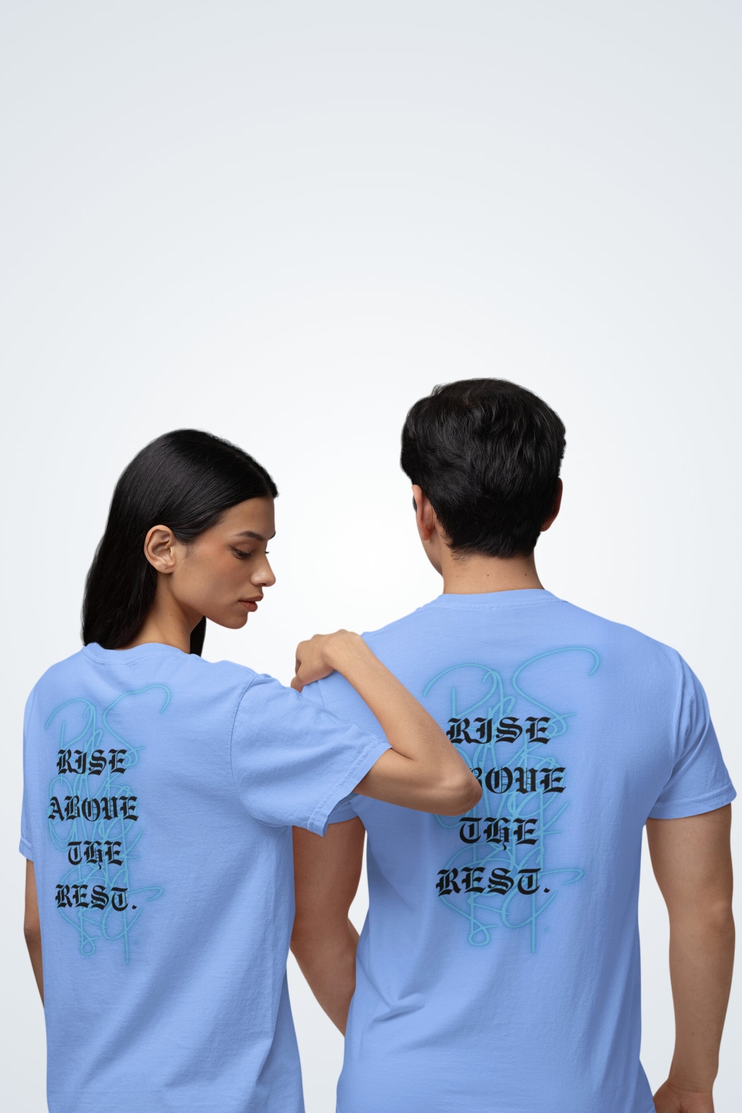 Classic Unisex T-Shirt - Rise above blue