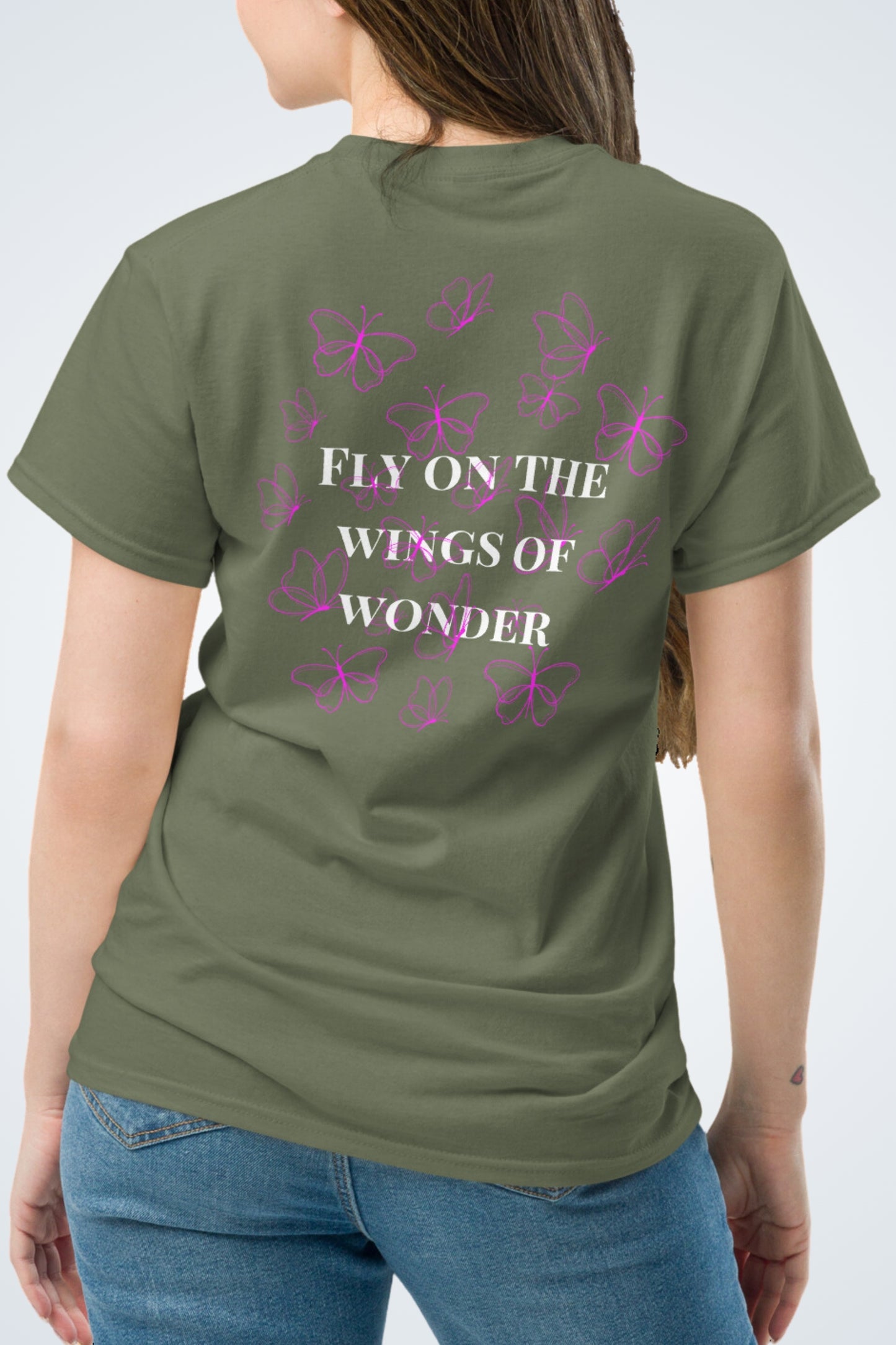 Klassisches Unisex T-Shirt - Wings of Wonder Pink