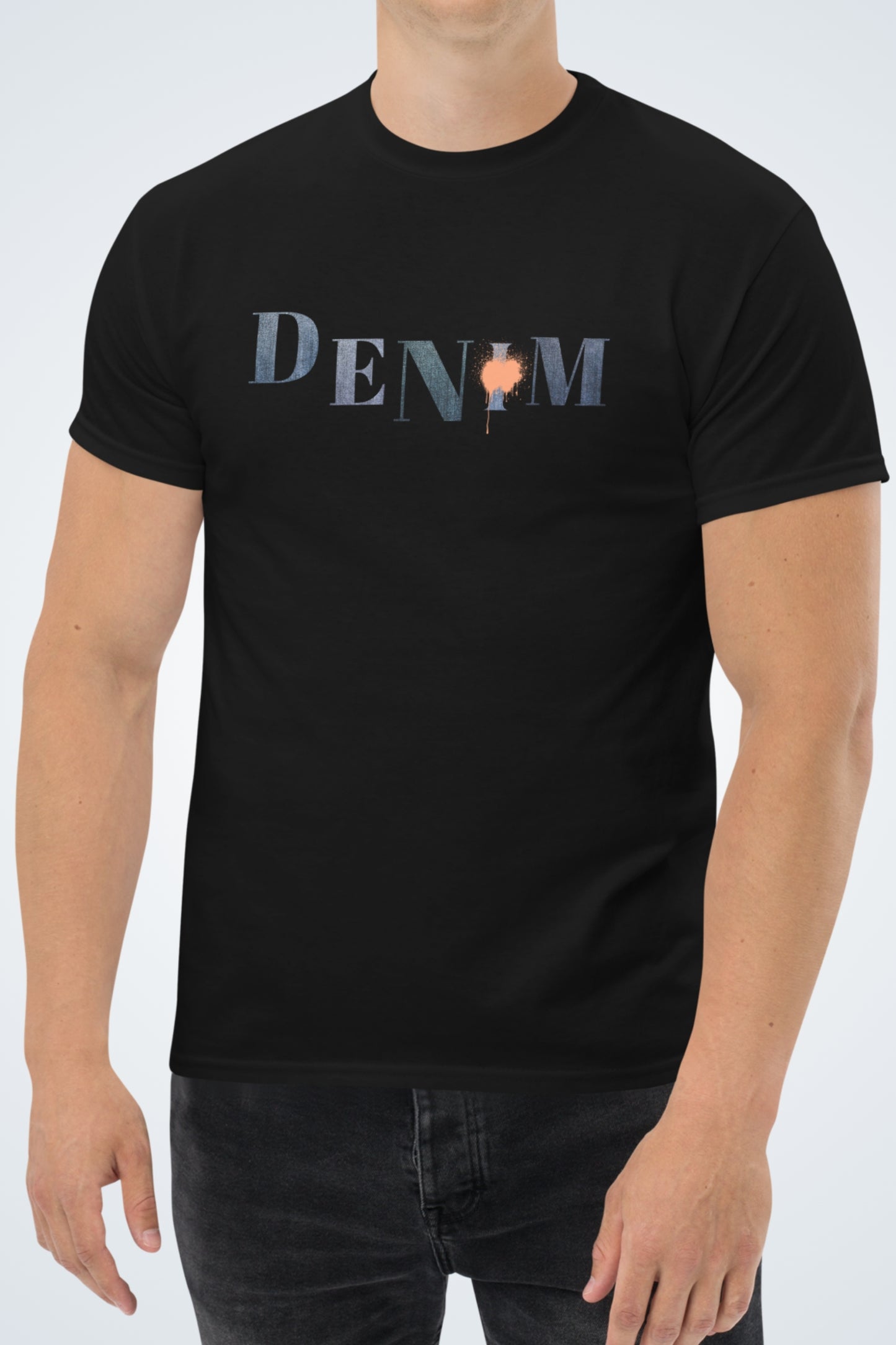 Klassisches Unisex T-Shirt - Denim