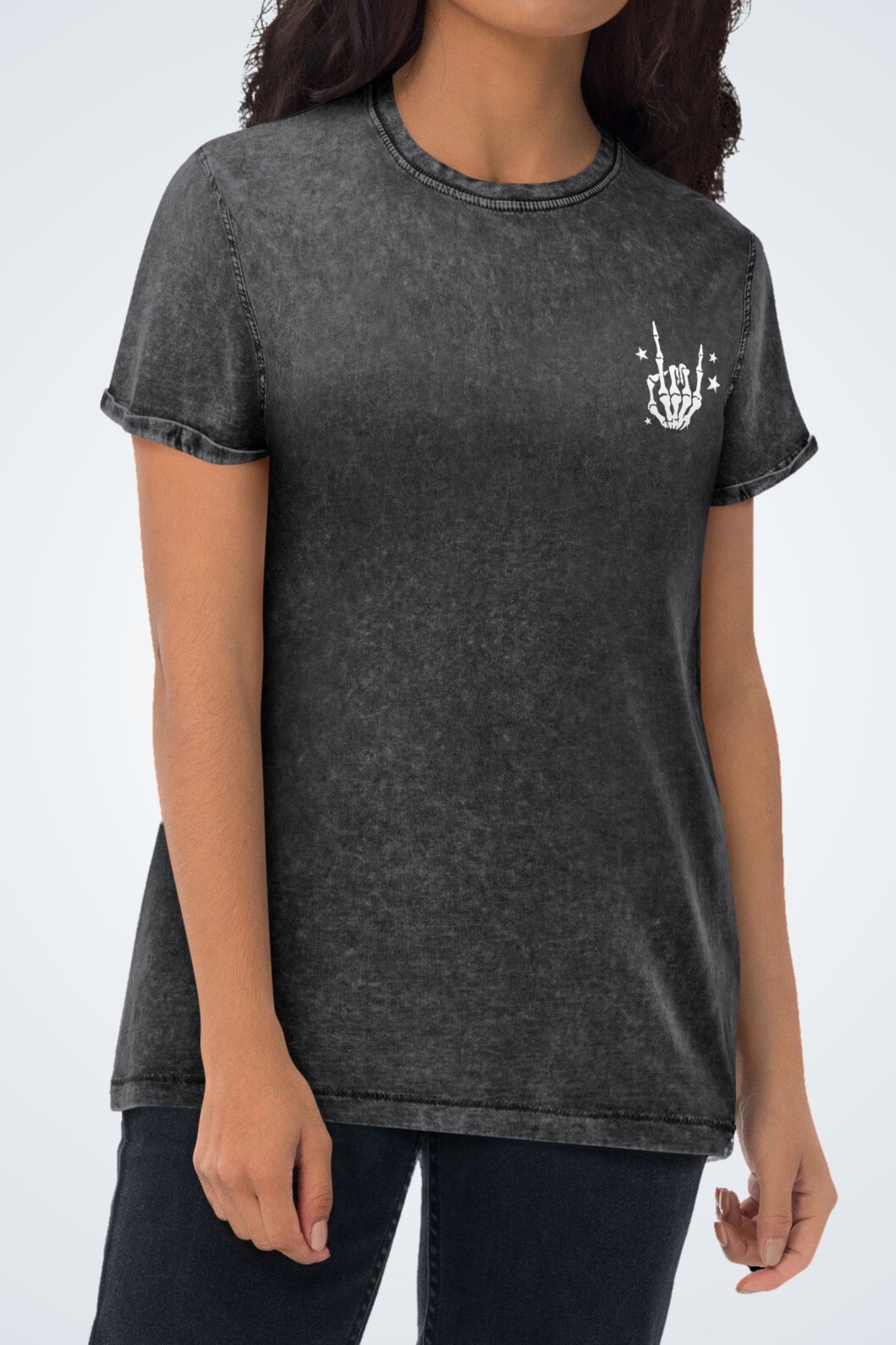 Denim T-shirt - What's the mood