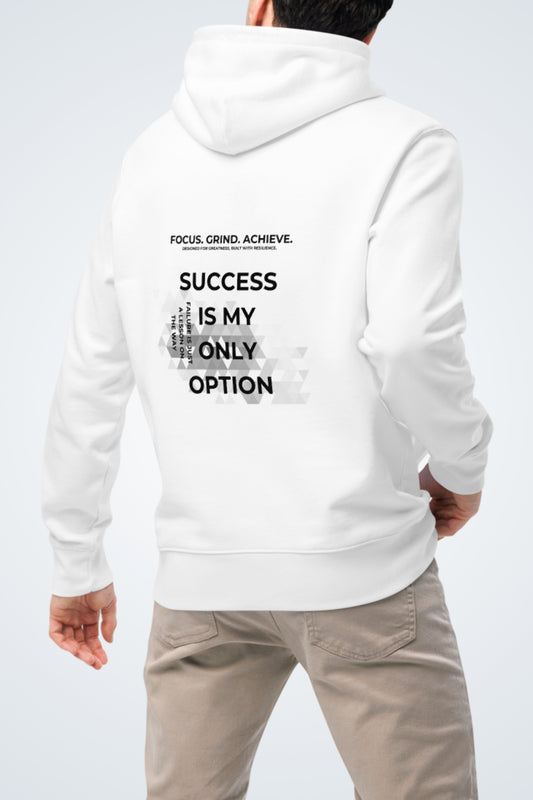Bio Unisex-Kapuzenpullover - Focus, Grind, Achieve