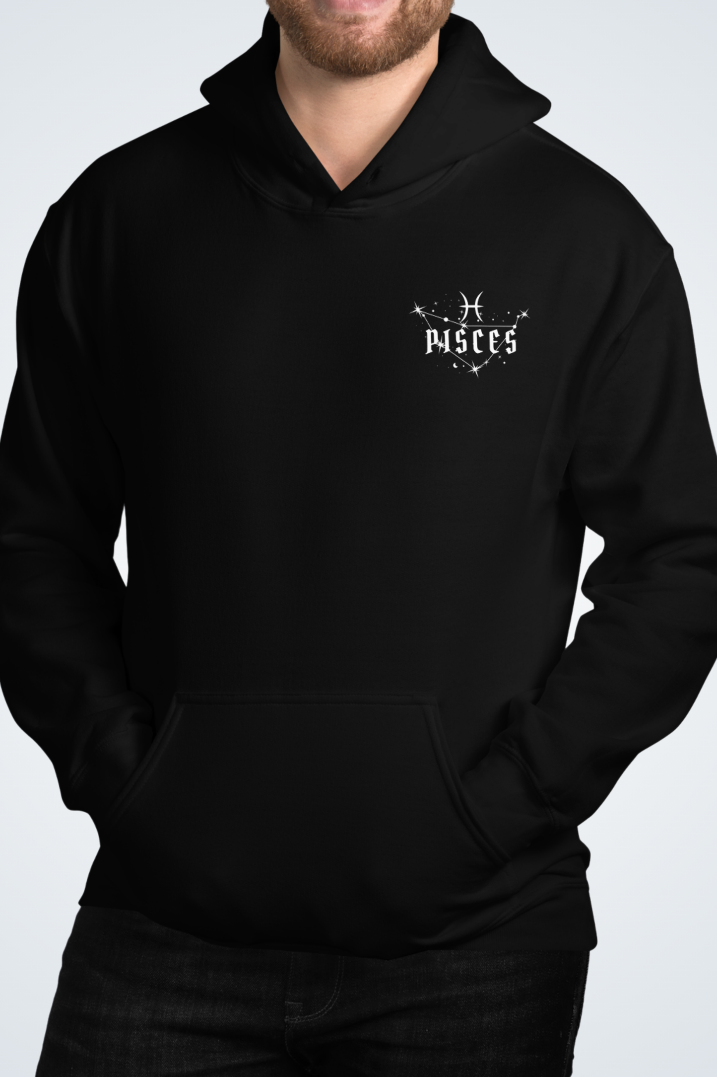 Unisex-Kapuzenpullover - PISCES