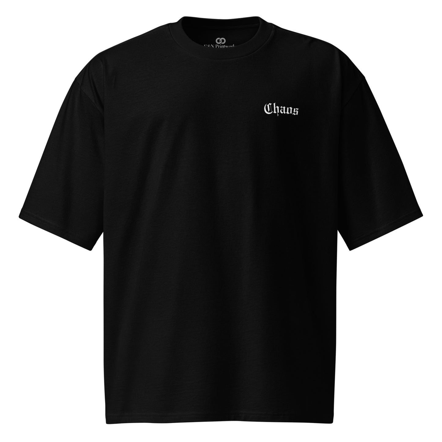 Schweres oversized T-Shirt - Chaos