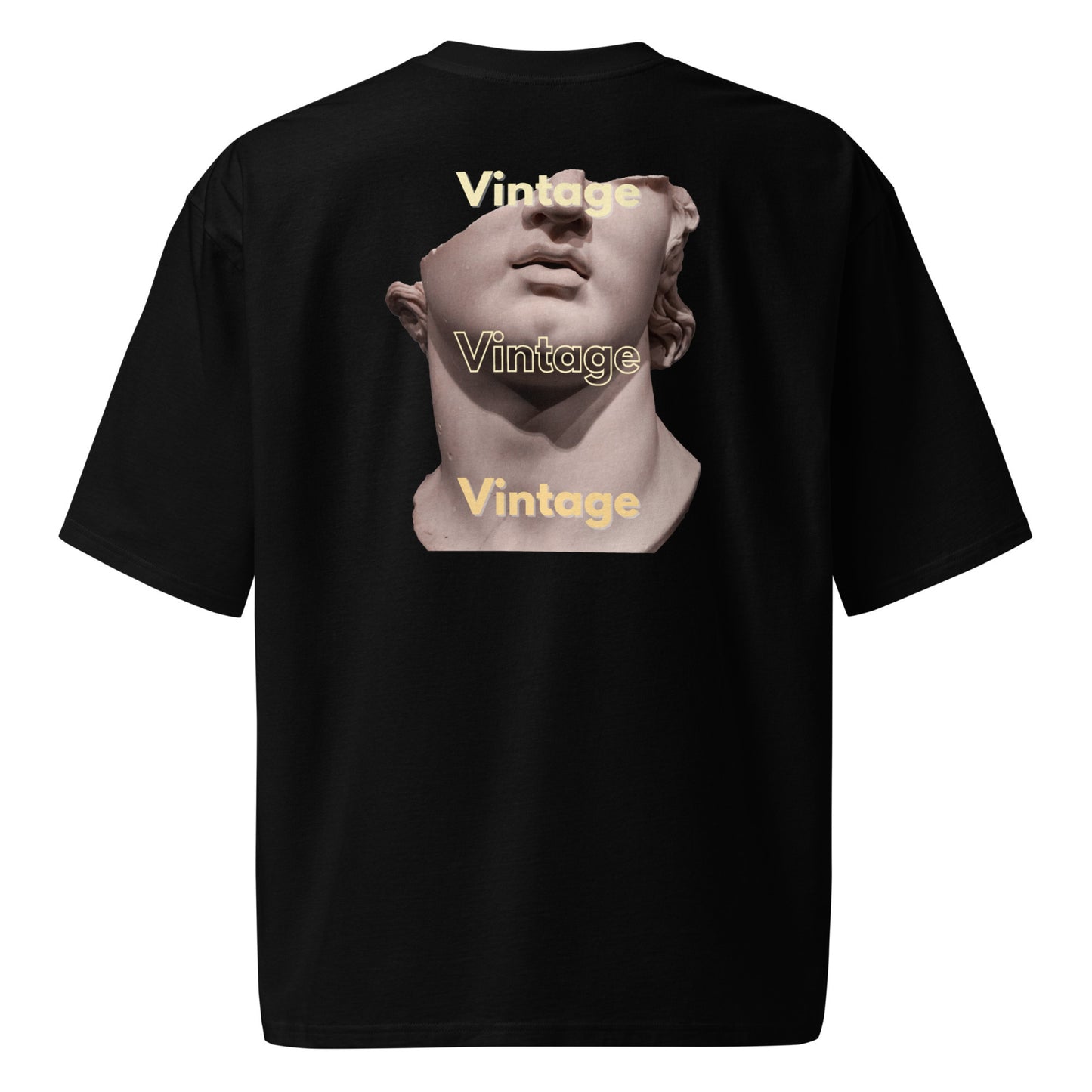 Schweres oversized T-Shirt - Vintage Sculpture