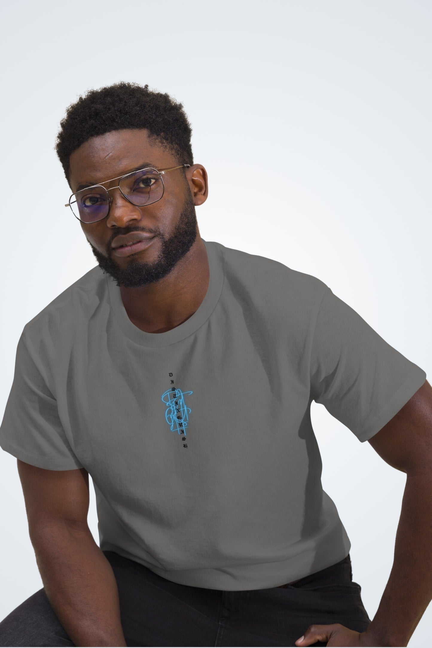 Classic Unisex T-Shirt - Rise above blue