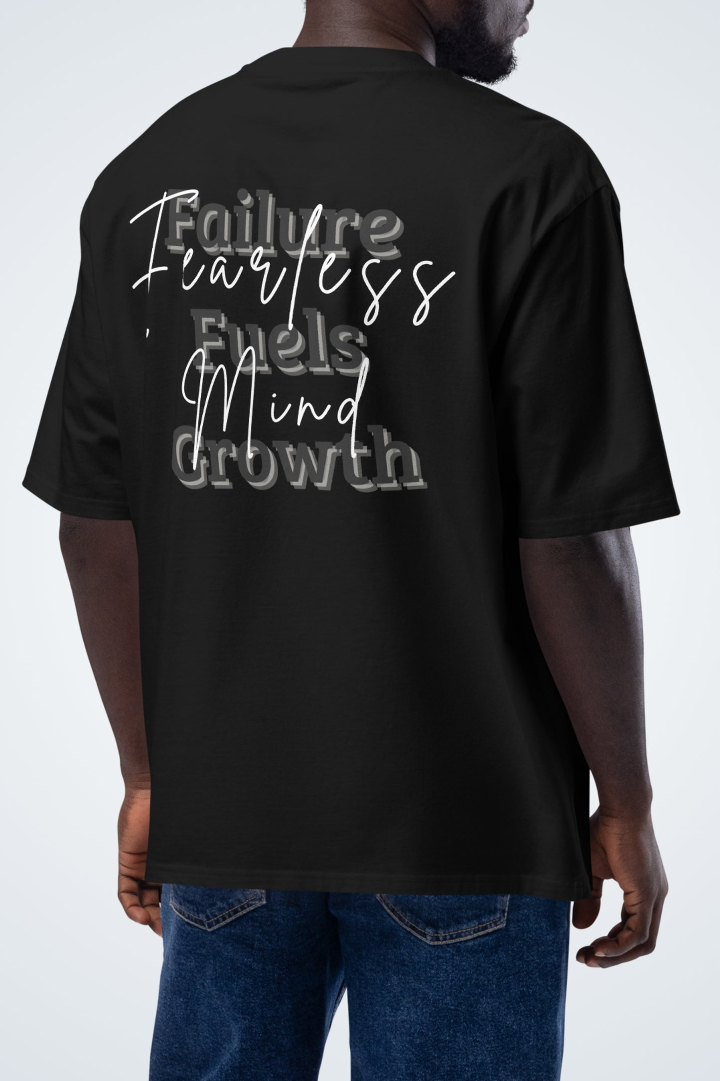 Heavy oversized t-shirt - Fearless Mind