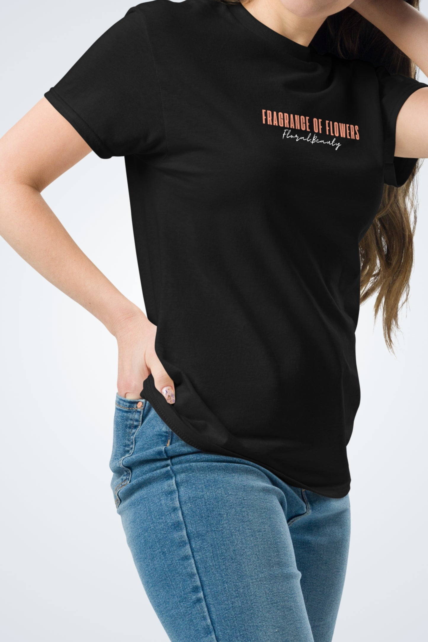 Klassisches Unisex T-Shirt - Secret Garden Orange