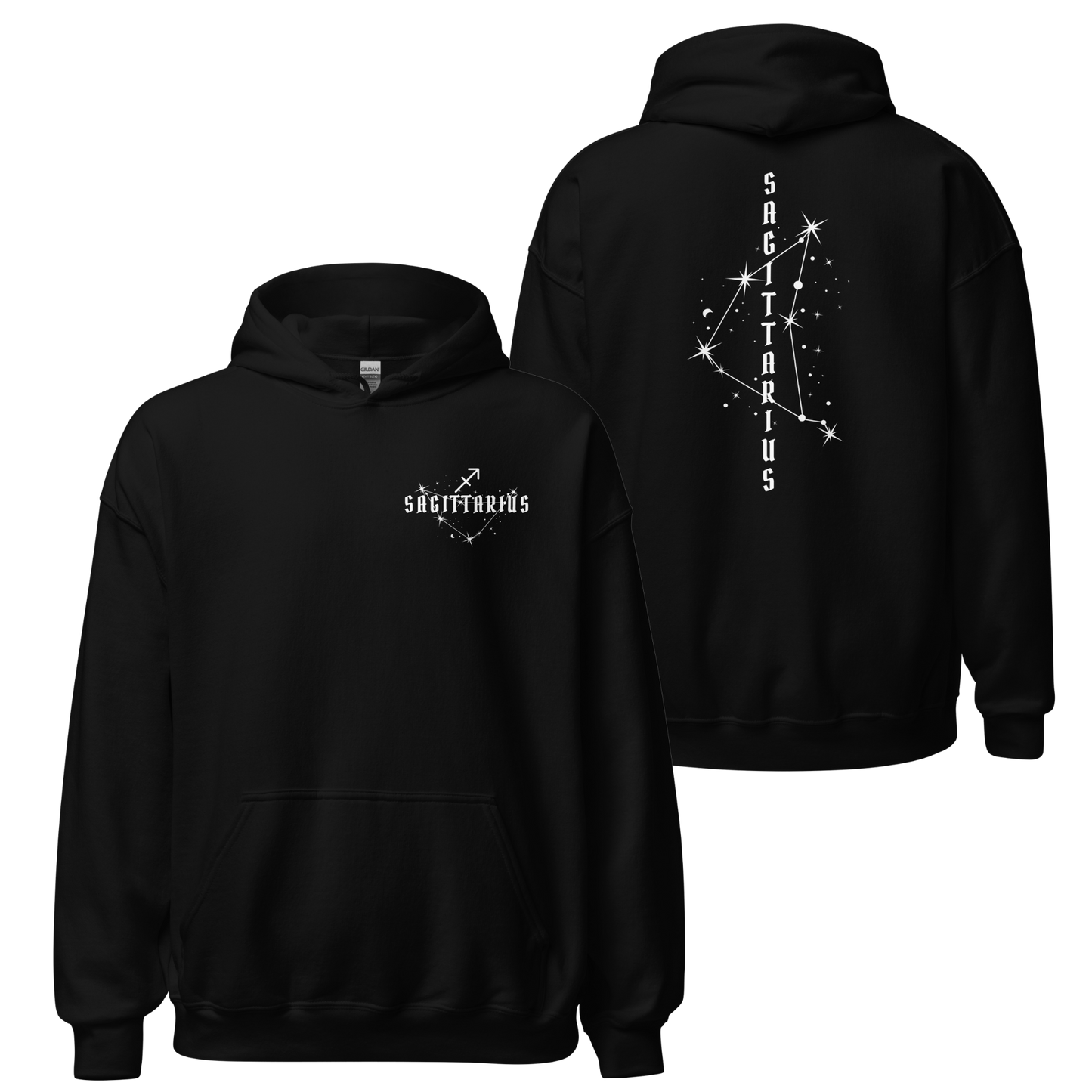 Unisex-Kapuzenpullover - SAGITTARIUS