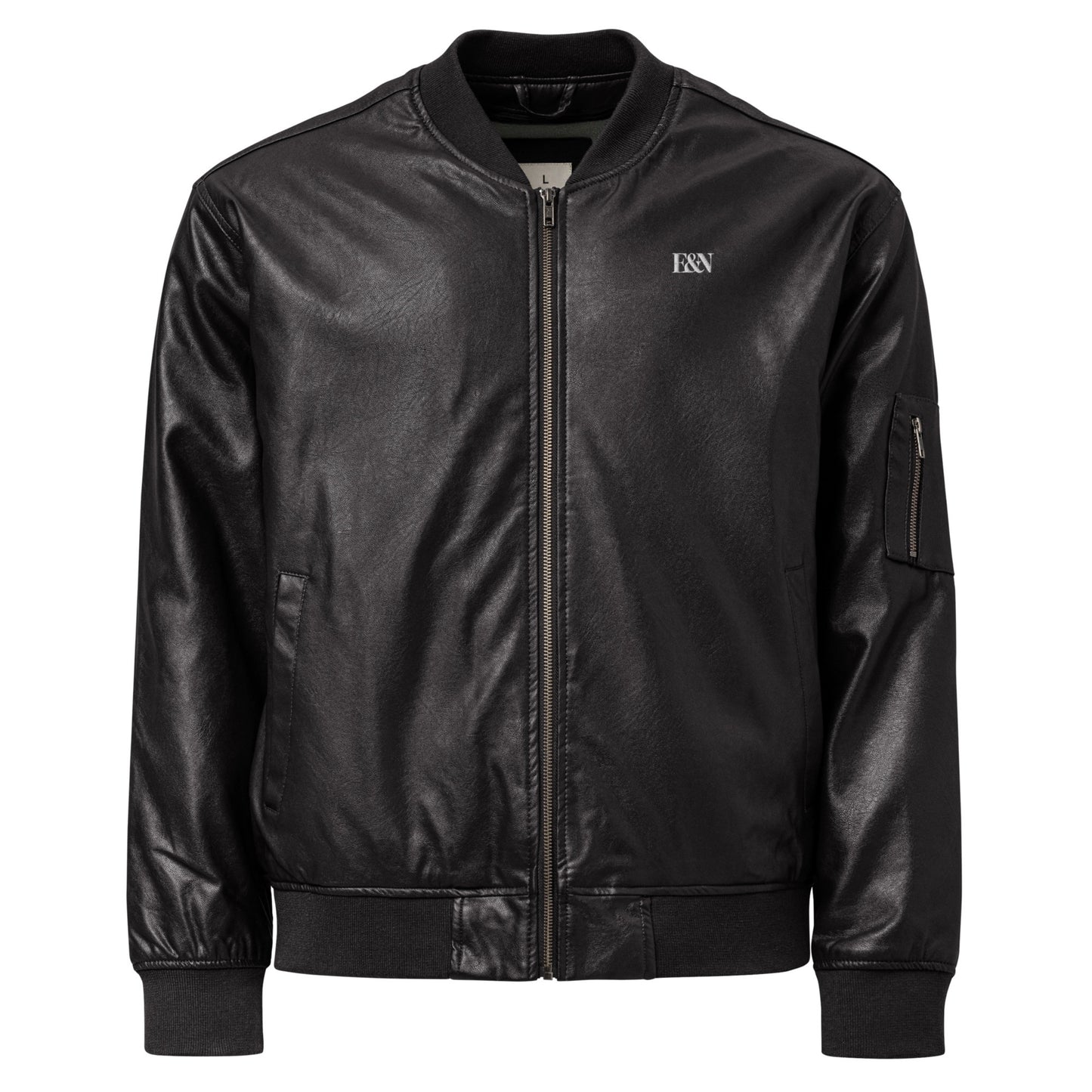 Leder-Bomberjacke - E&N