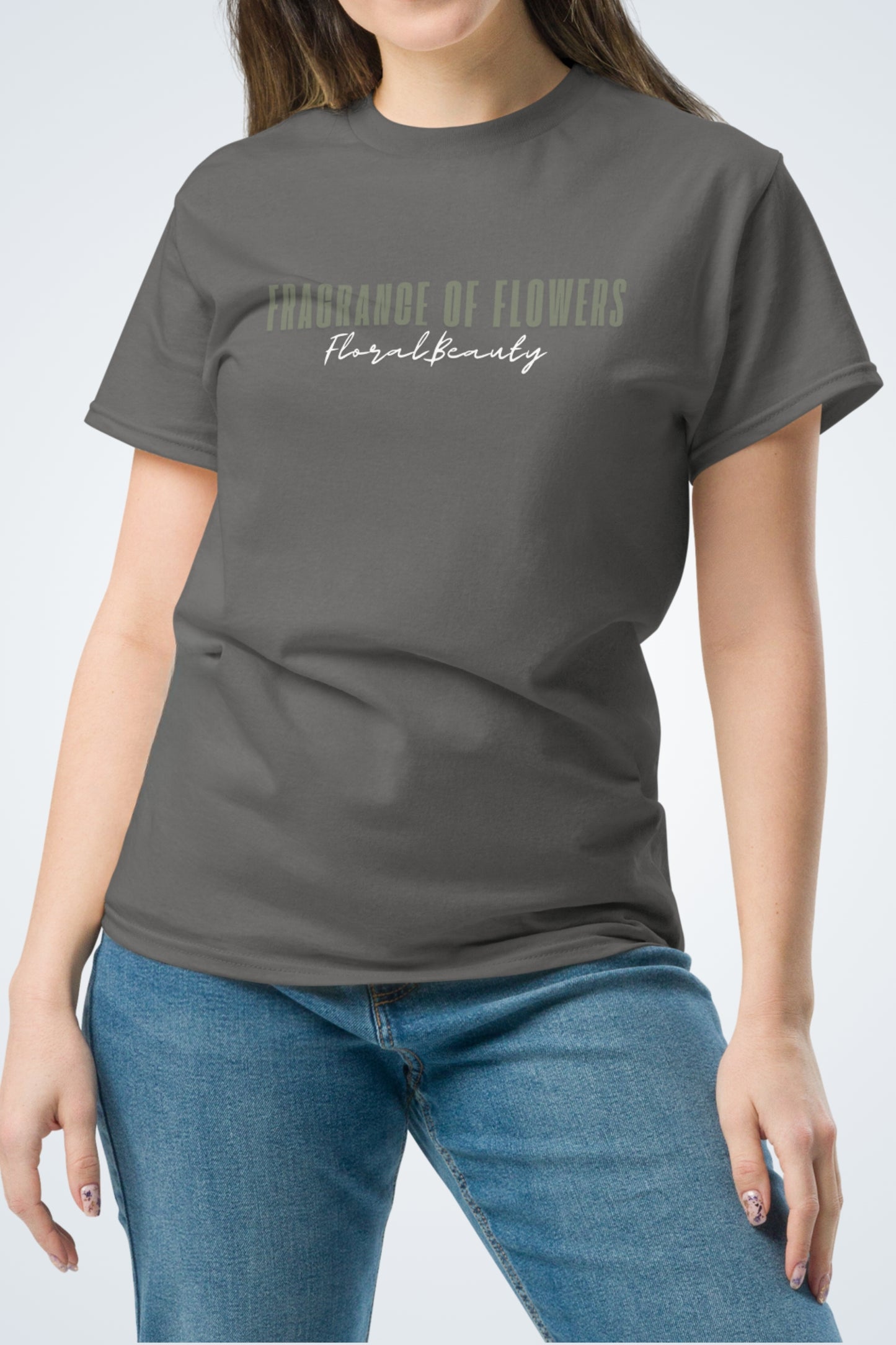 Classic Unisex T-Shirt - Secret Garden Green