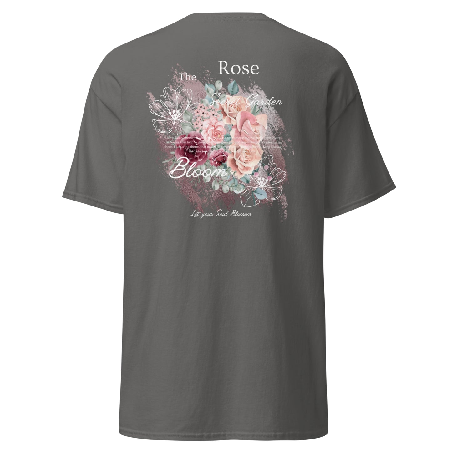 Klassisches T-Shirt - Bloom the Rose