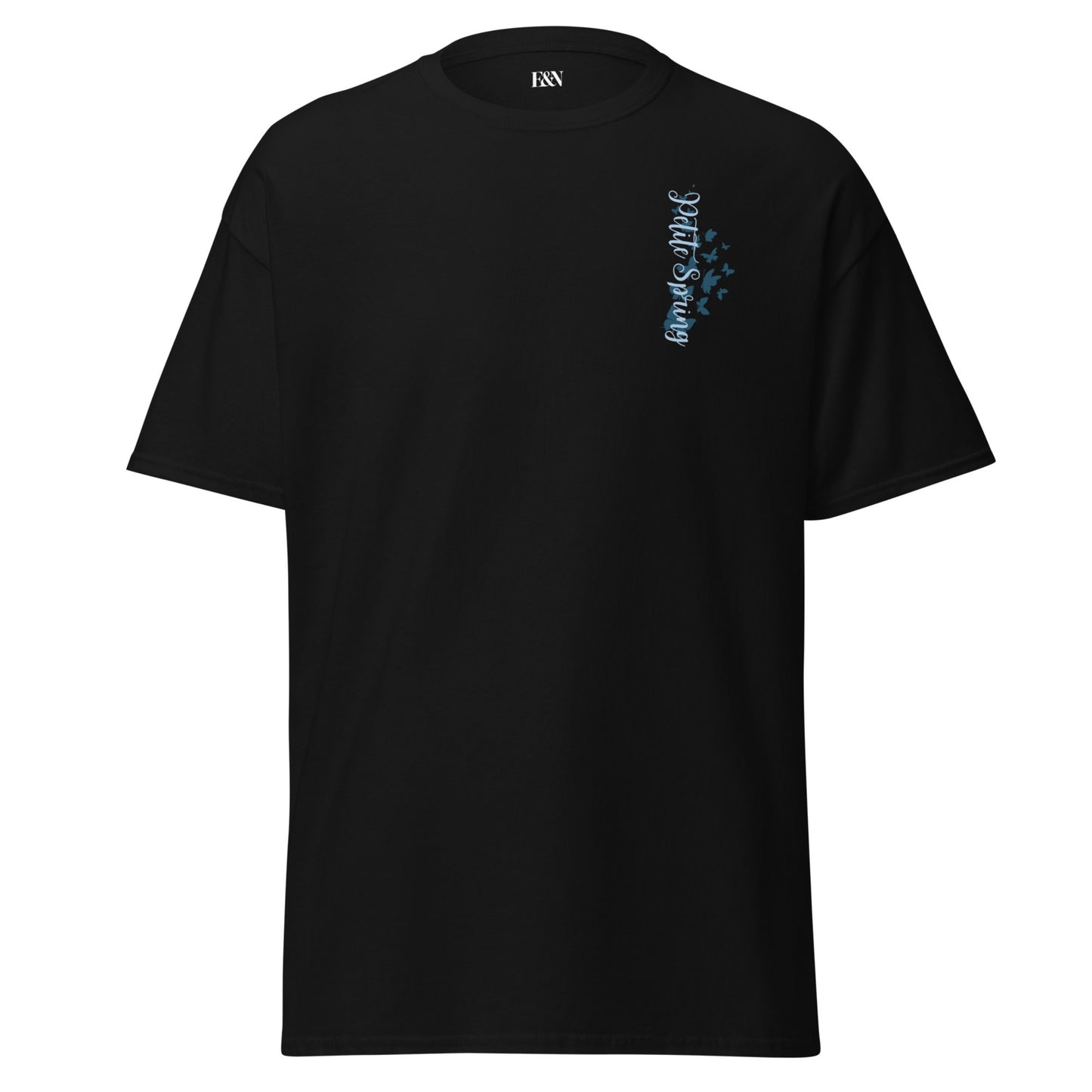 Klassisches Unisex T-Shirt - Petite Spring Blau
