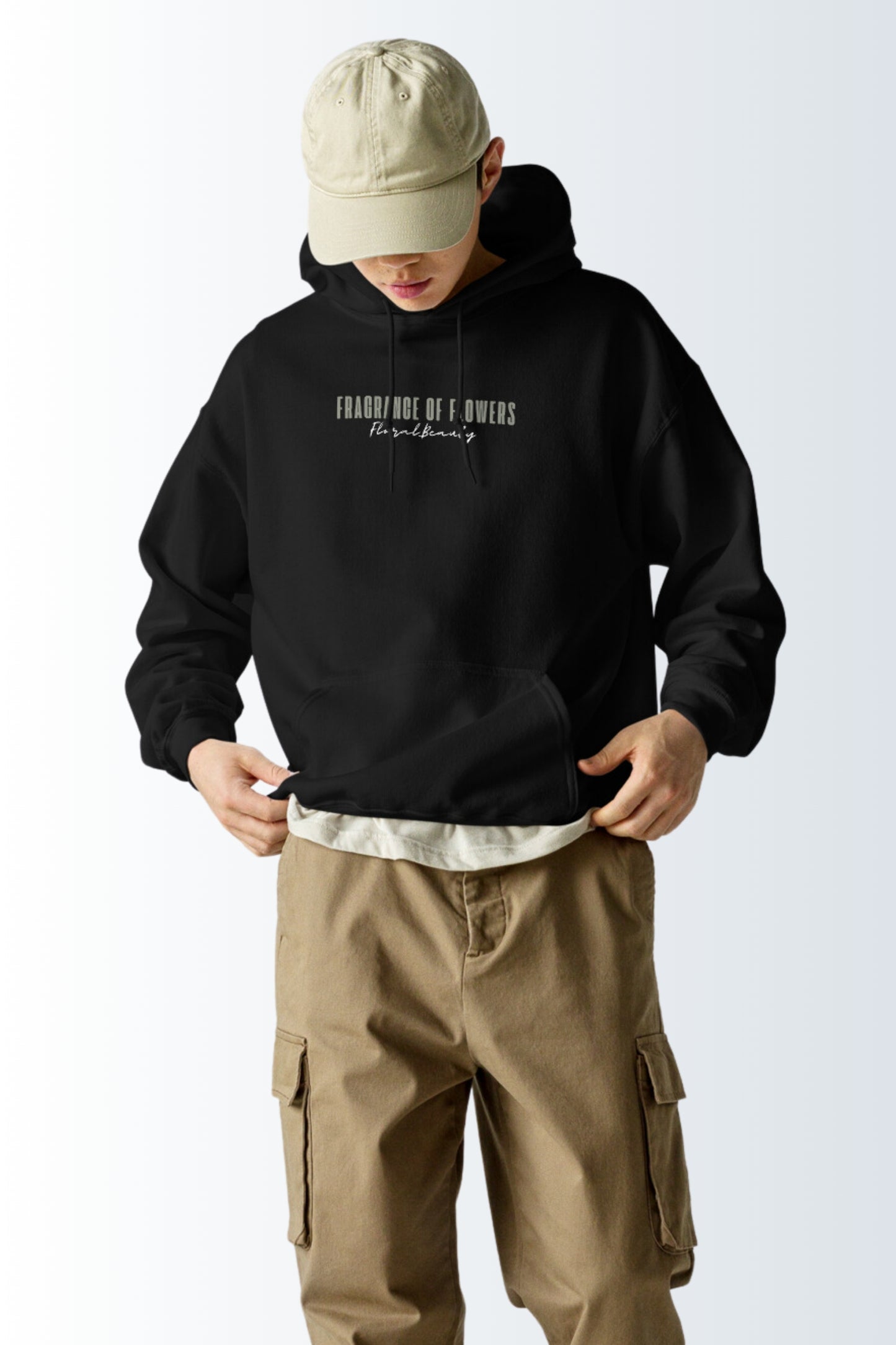 Unisex-Kapuzenpullover - Secret Garden Grün