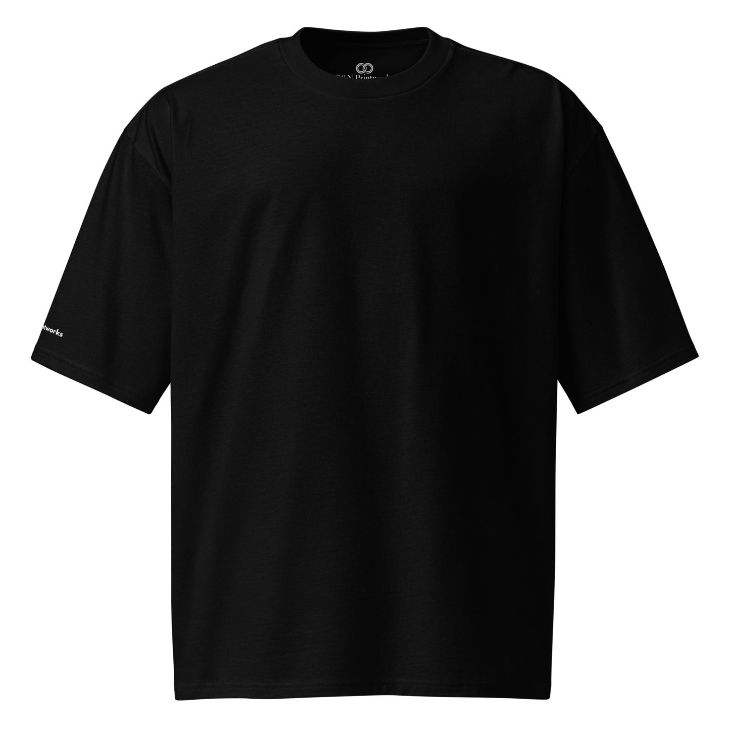 Schweres oversized T-Shirt - Death Flowers
