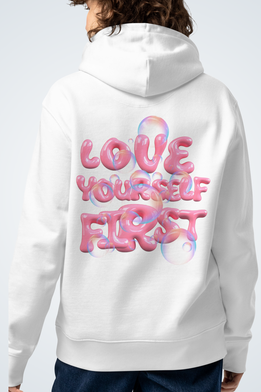 Bio Unisex-Kapuzenpullover - Bubble Love