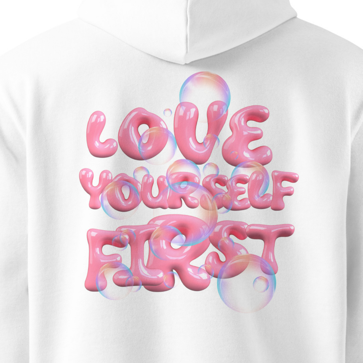 Bio Unisex-Kapuzenpullover - Bubble Love