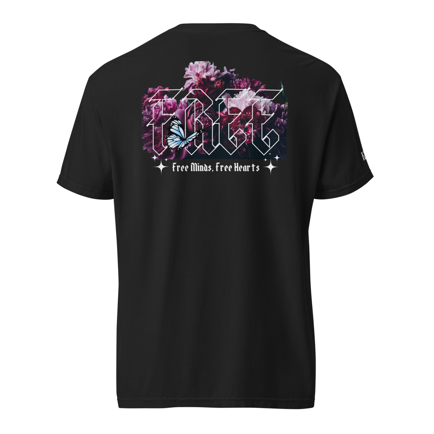 Heavy Unisex T-Shirt - Free Minds,Free Heart