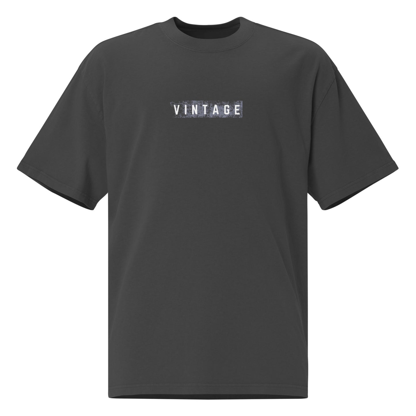 Oversized T-Shirt mit verwaschenem Look - Vintage Classic