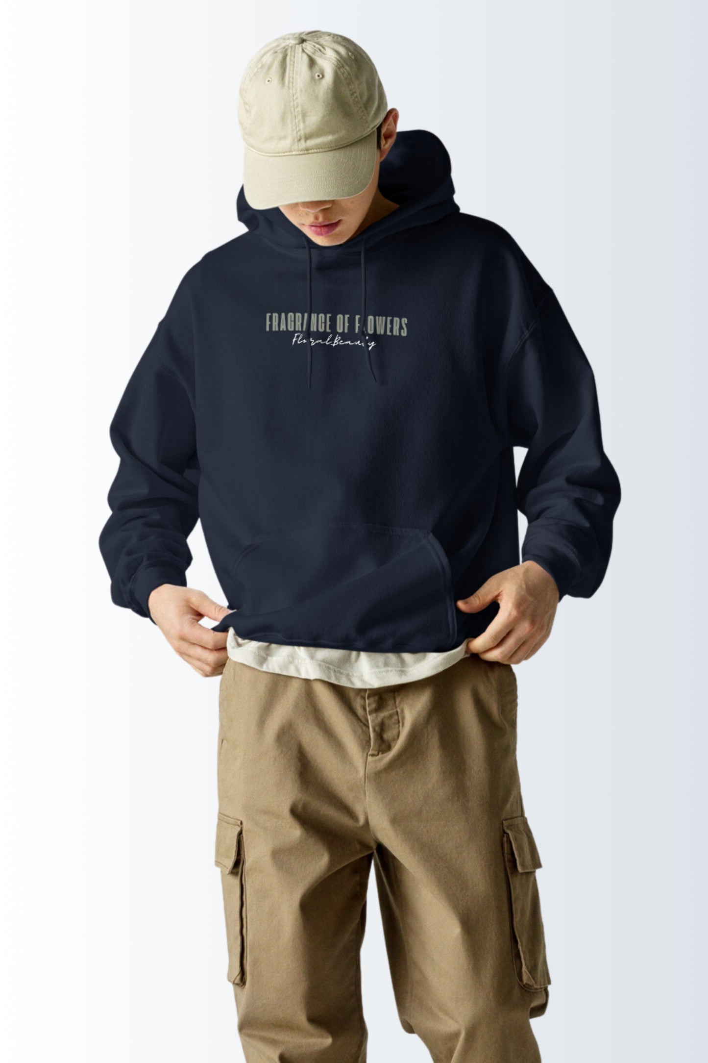 Unisex-Kapuzenpullover - Secret Garden Grün