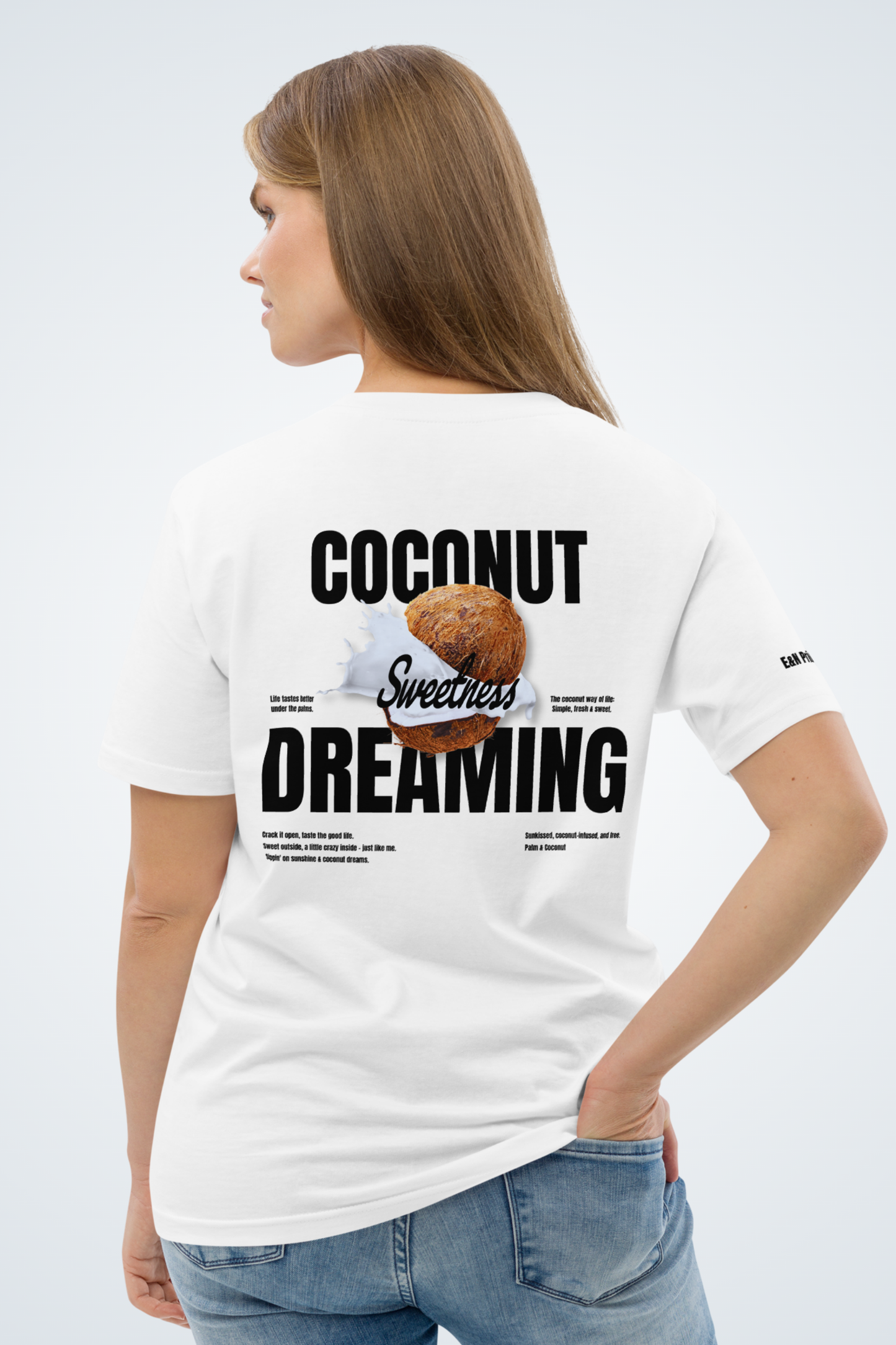 Unisex-Bio-Baumwoll-T-Shirt - Coconut Dreaming