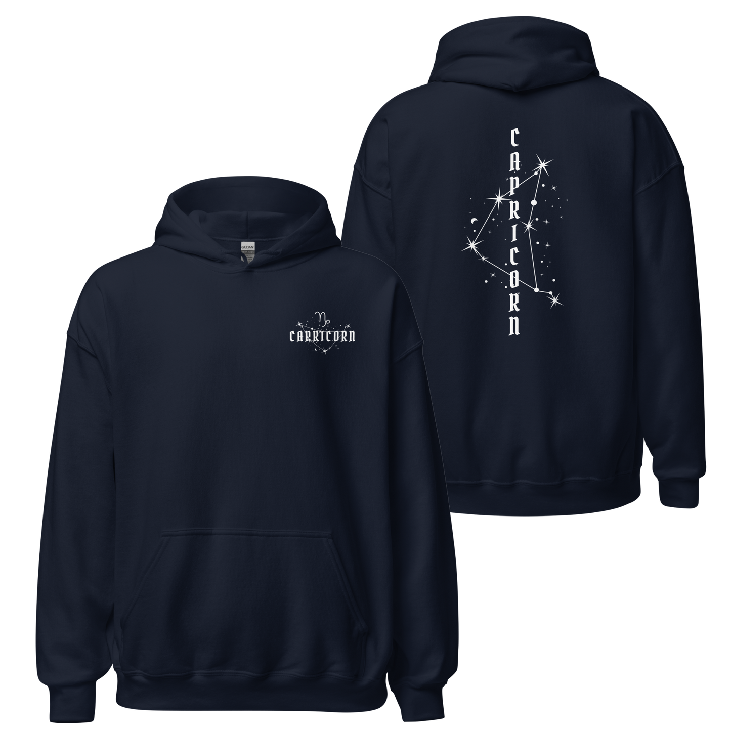 Unisex-Kapuzenpullover - CAPRICORN