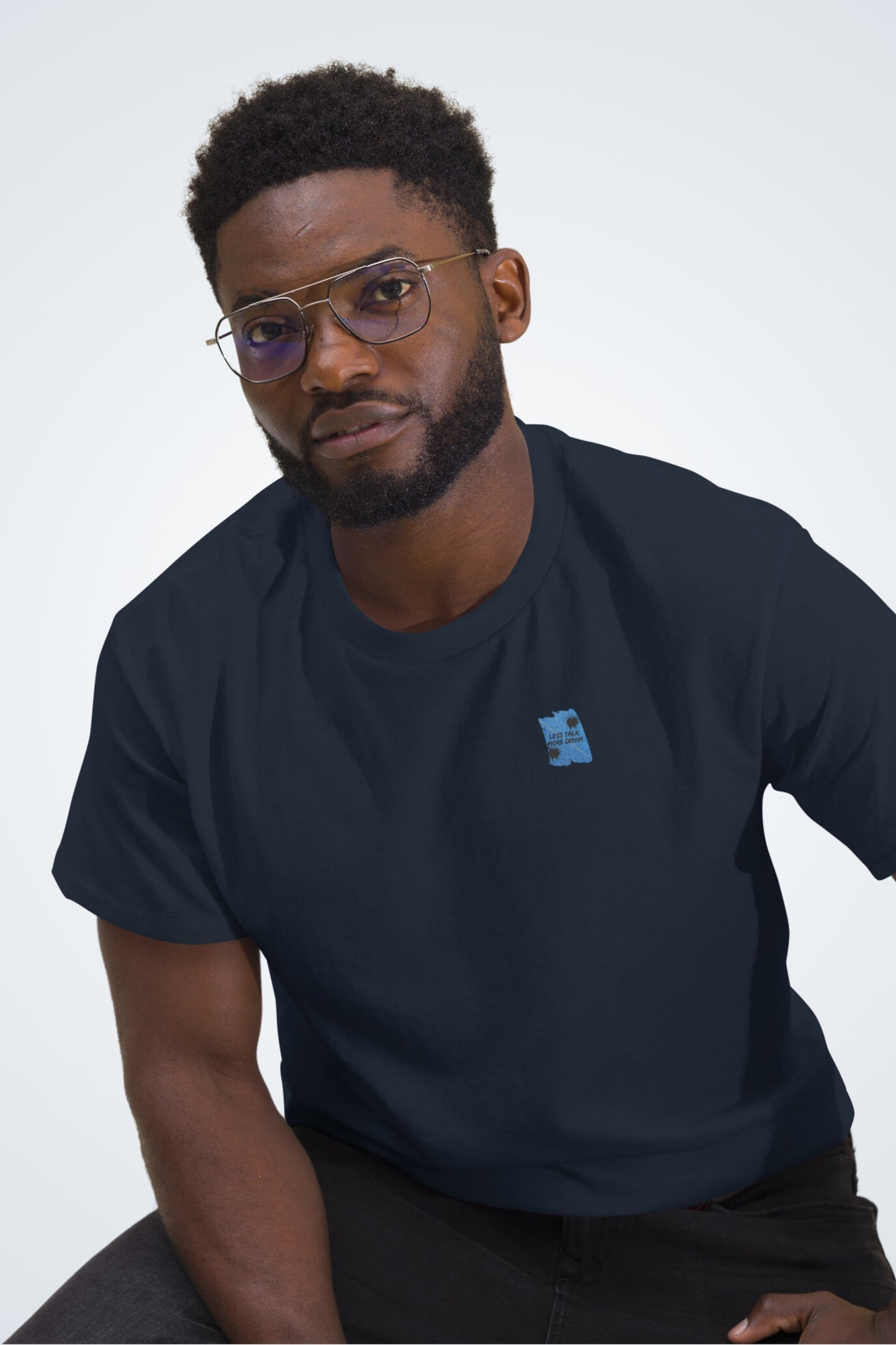 Classic Unisex T-Shirt - Less Talk More Denim