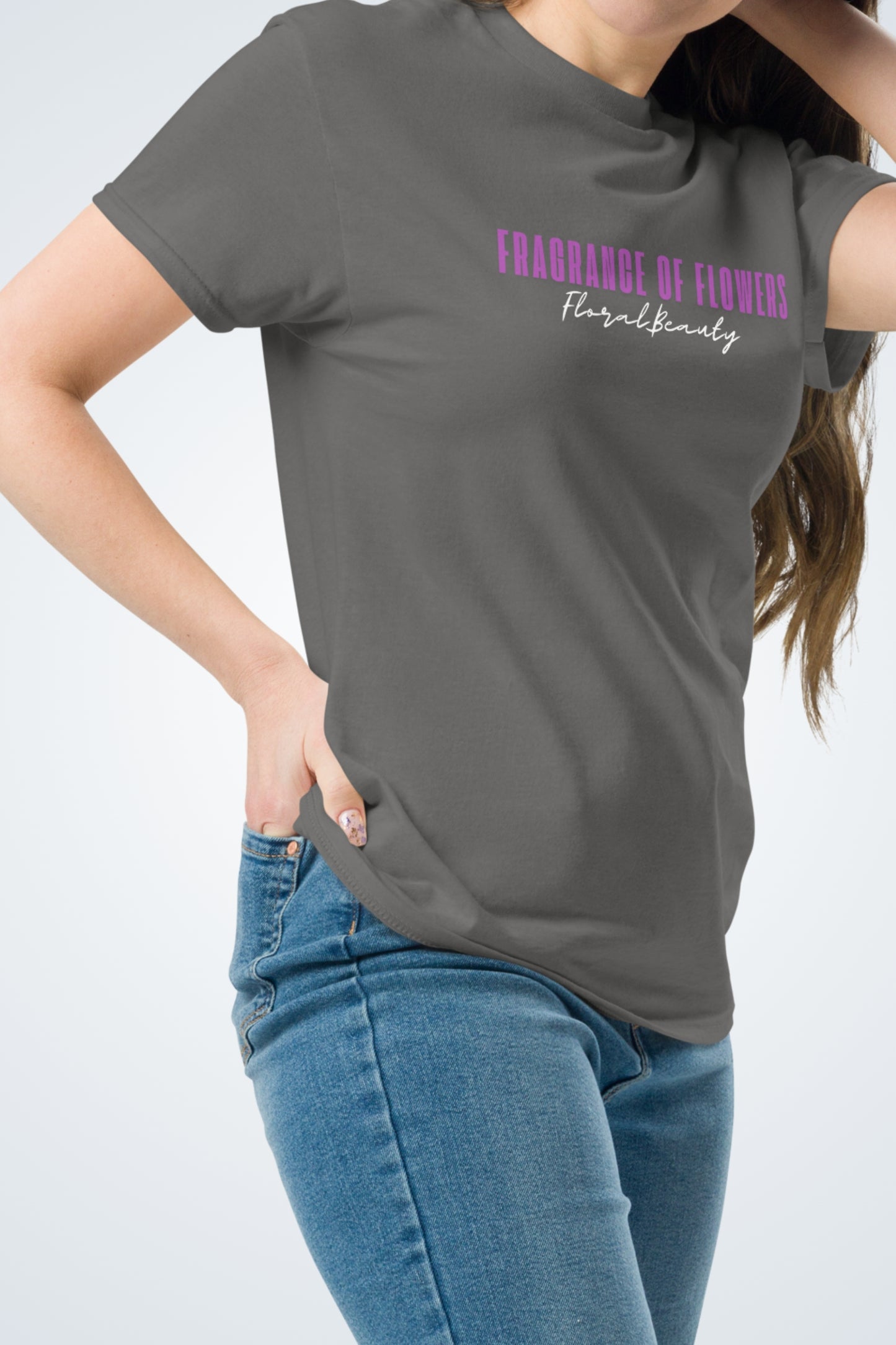 Klassisches Unisex T-Shirt - Secret Garden Lila