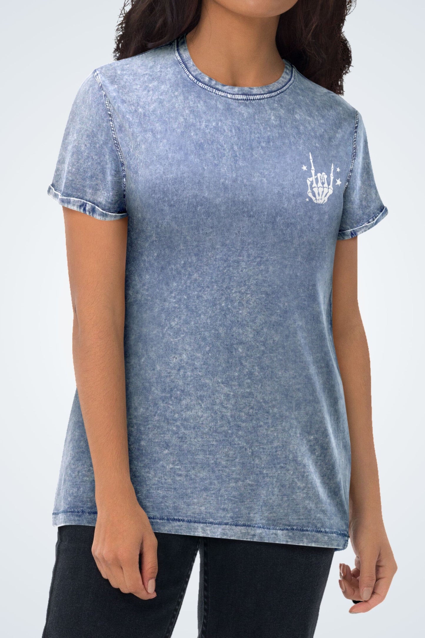 Denim T-shirt - What's the mood