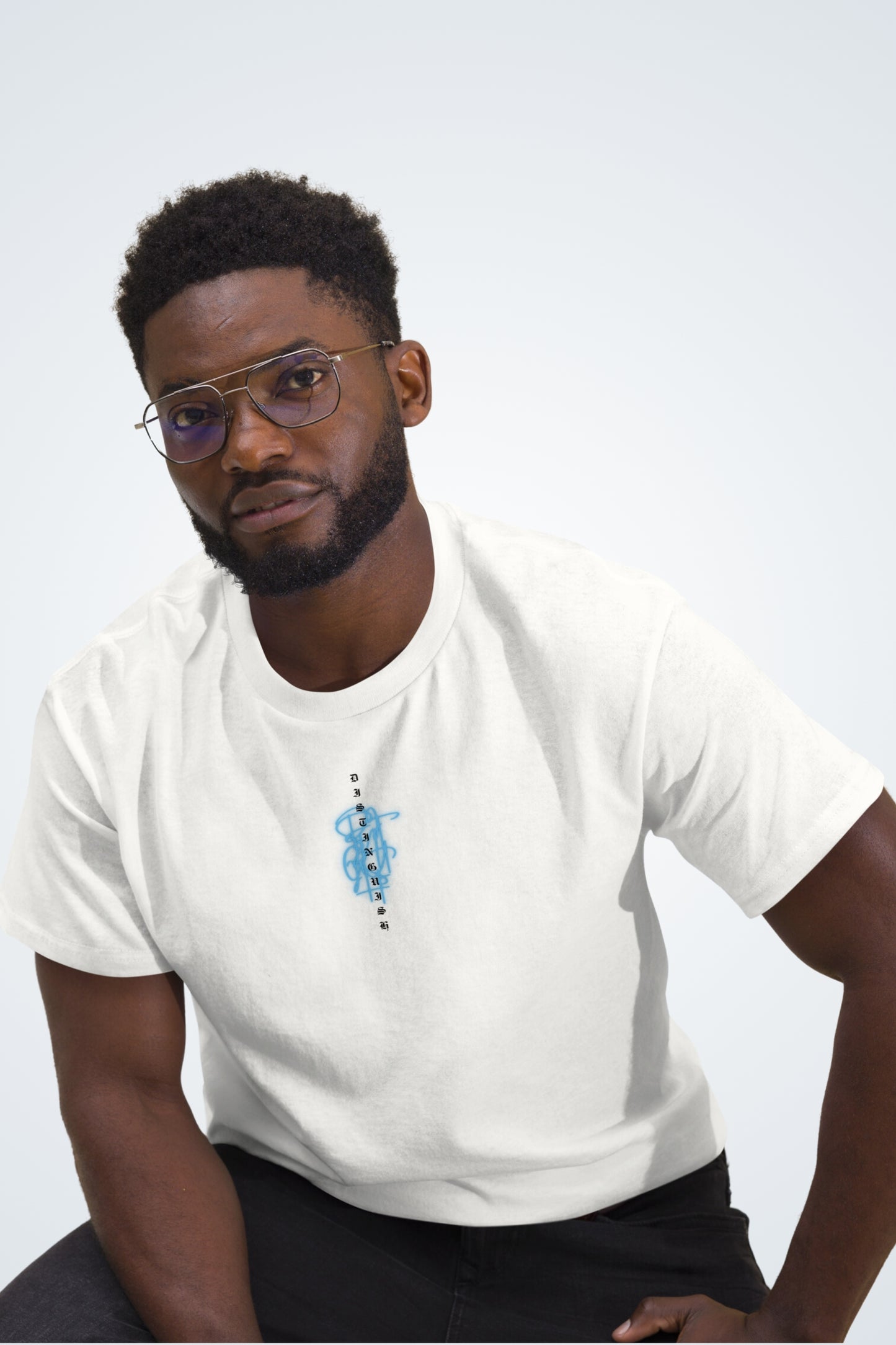 Classic Unisex T-Shirt - Rise above blue