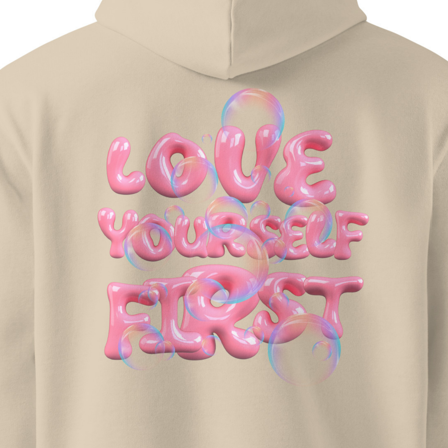 Bio Unisex-Kapuzenpullover - Bubble Love