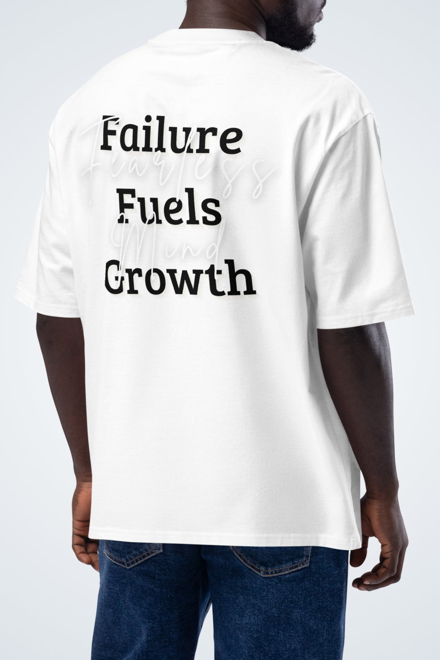 Heavy oversized t-shirt - Fearless Mind
