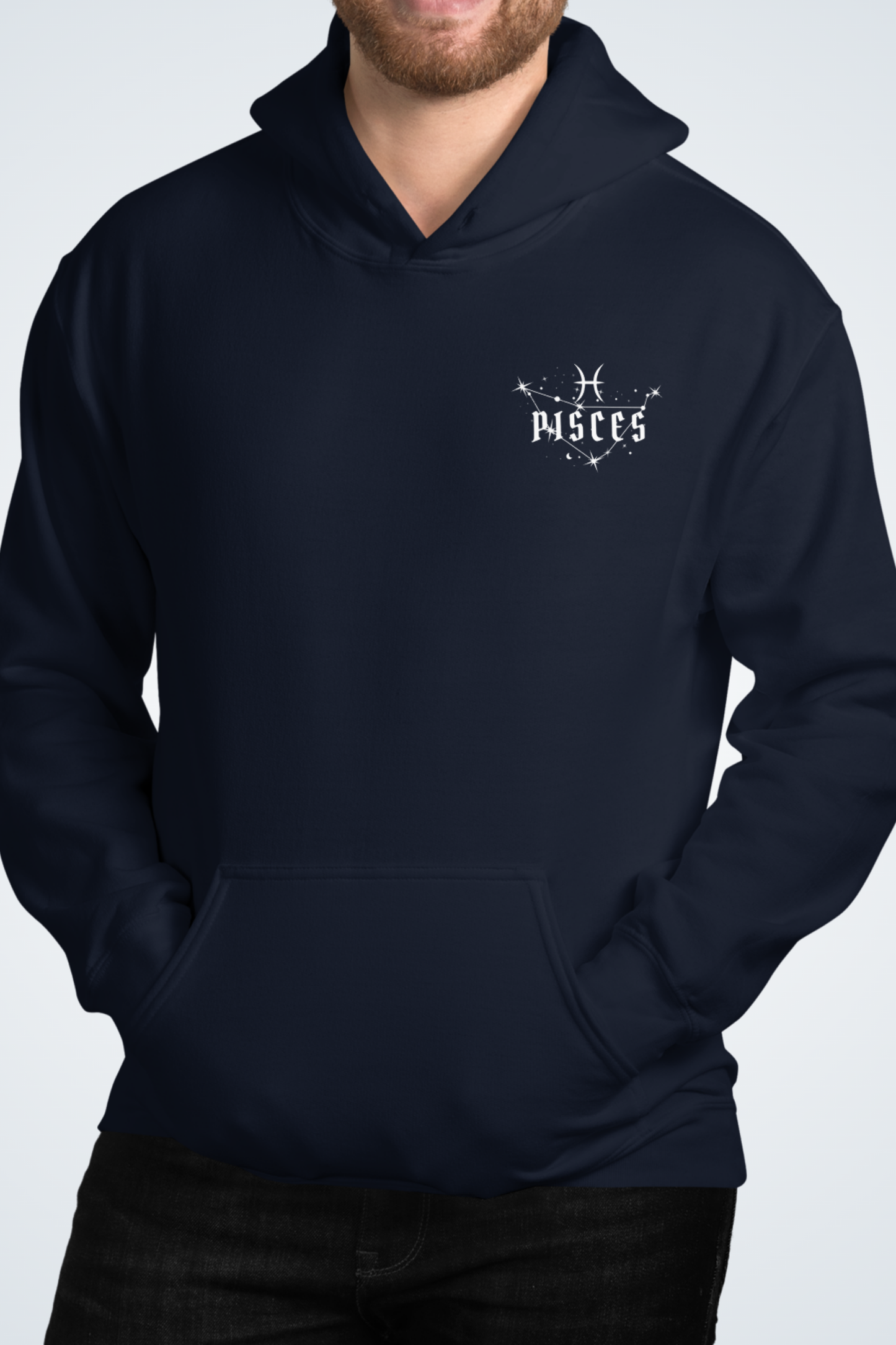 Unisex-Kapuzenpullover - PISCES
