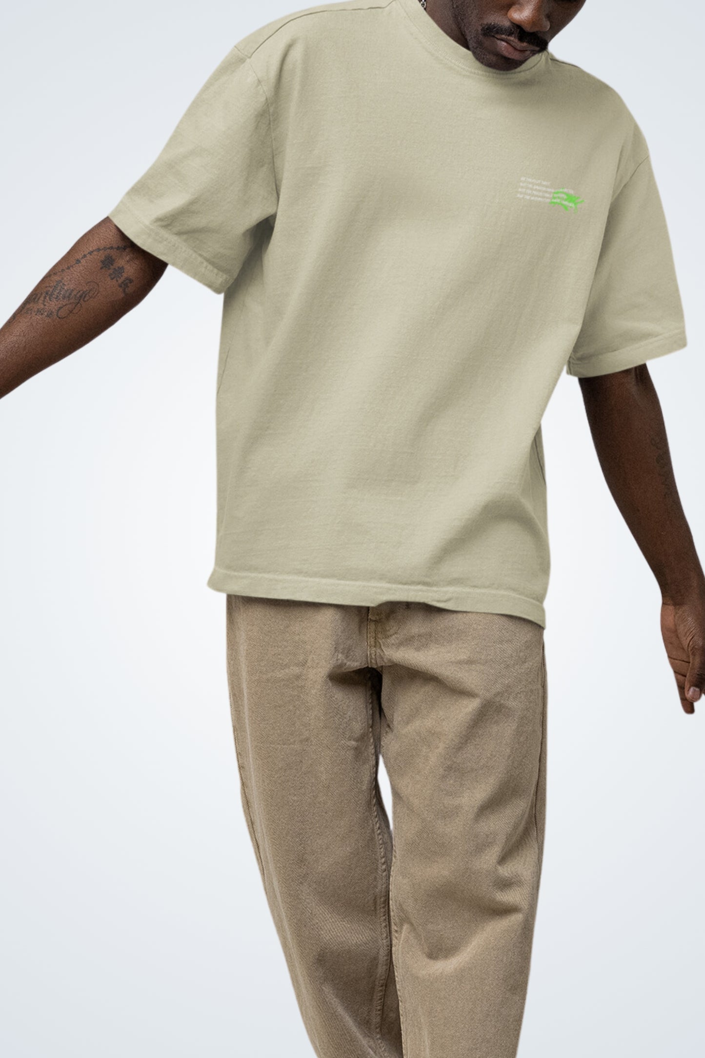 Oversized T-Shirt mit verwaschenem Look - Enero