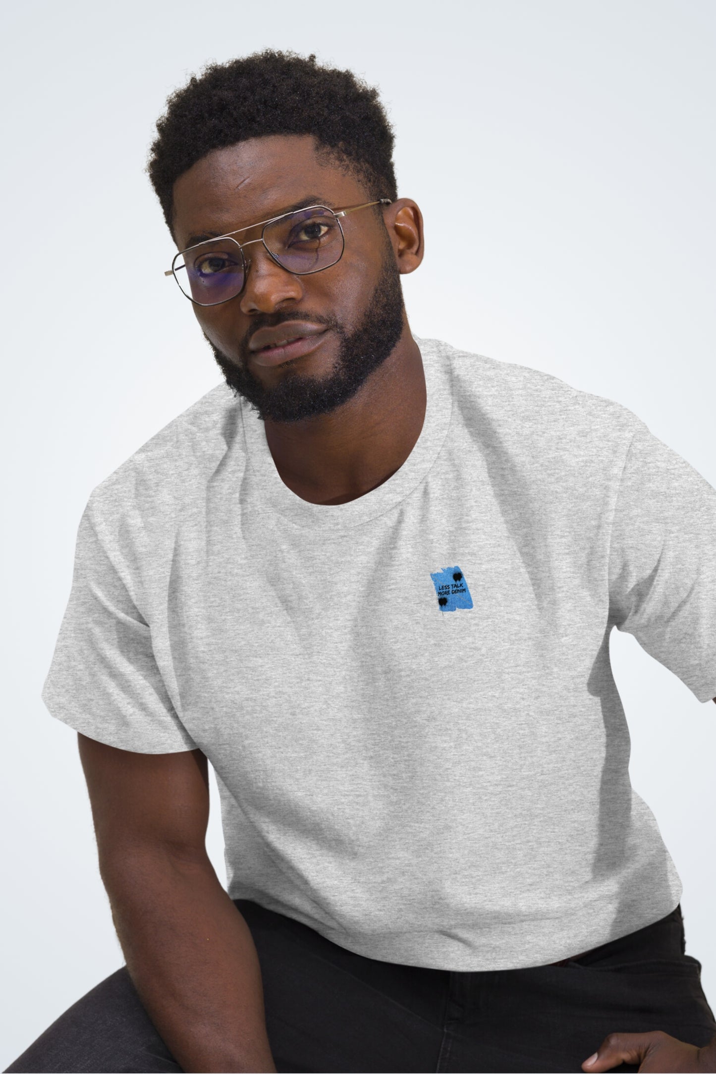 Classic Unisex T-Shirt - Less Talk More Denim