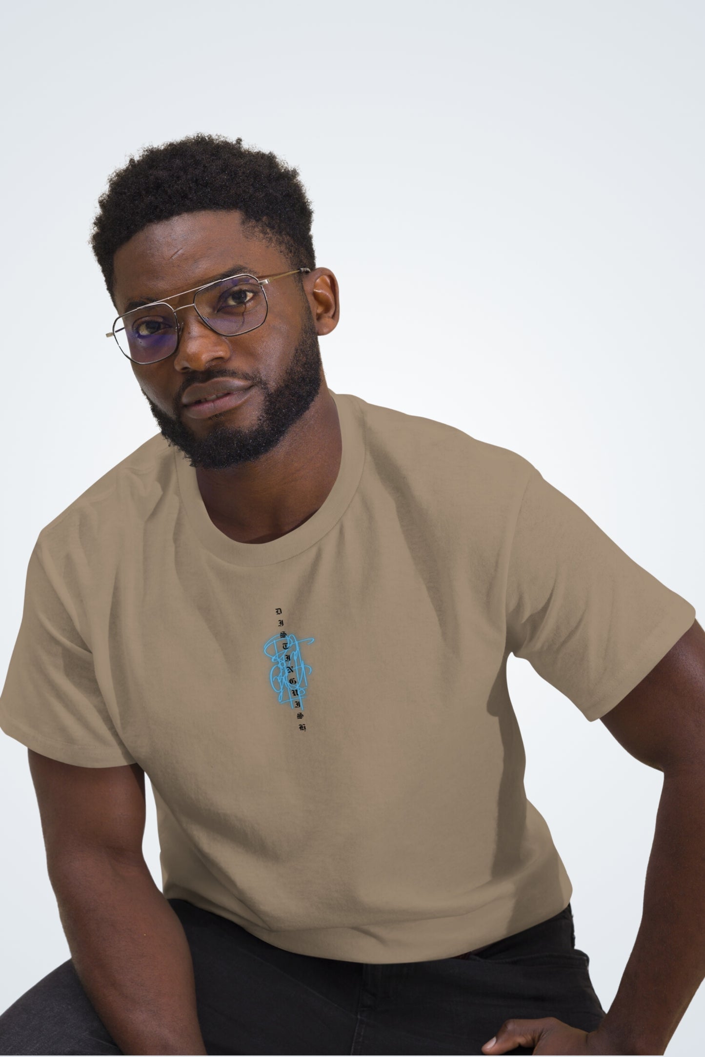 Classic Unisex T-Shirt - Rise above blue