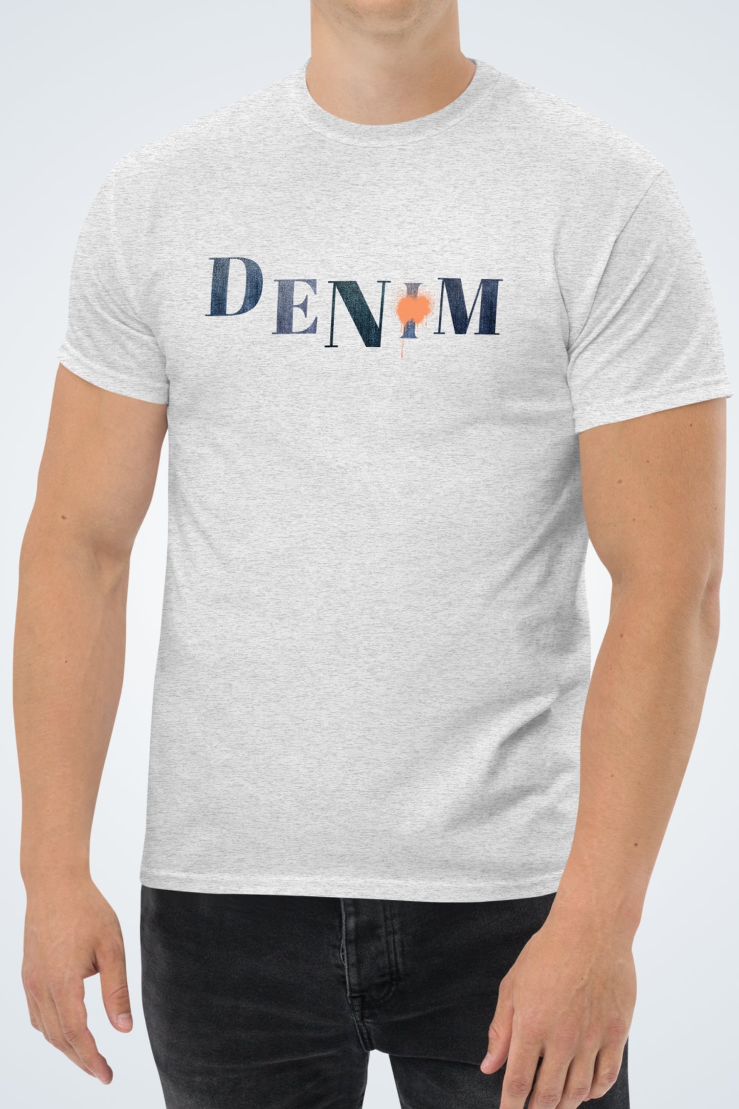 Klassisches Unisex T-Shirt - Denim