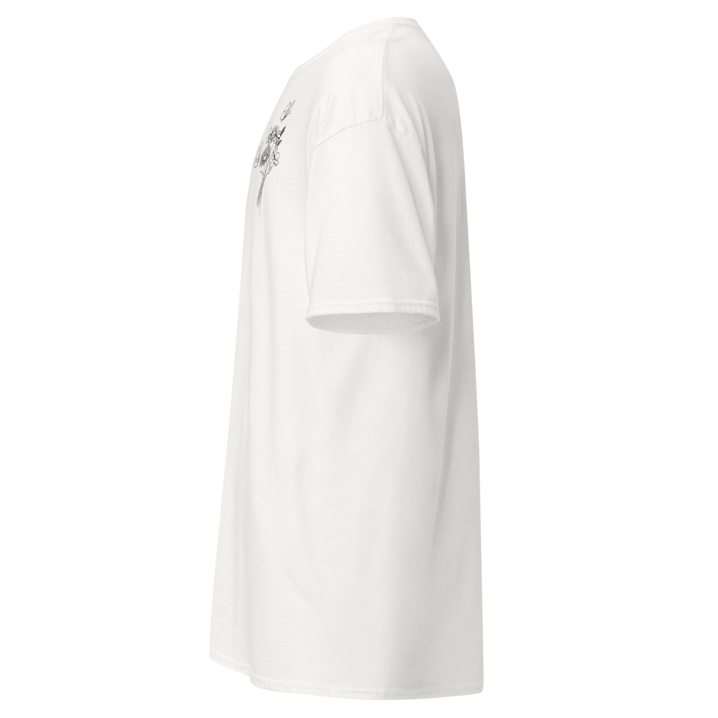 Klassisches T-Shirt - Outline Flowers