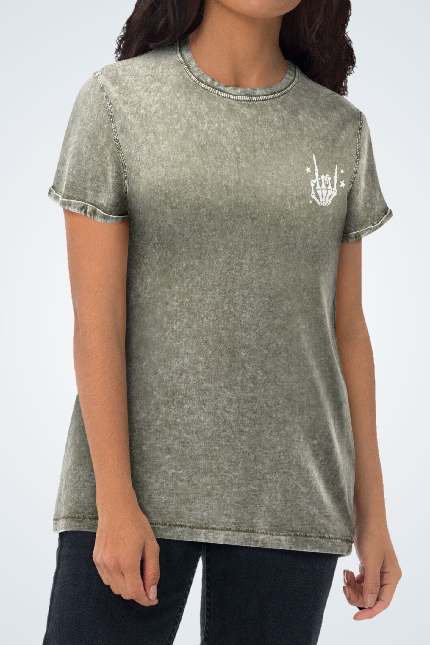 Denim T-shirt - What's the mood