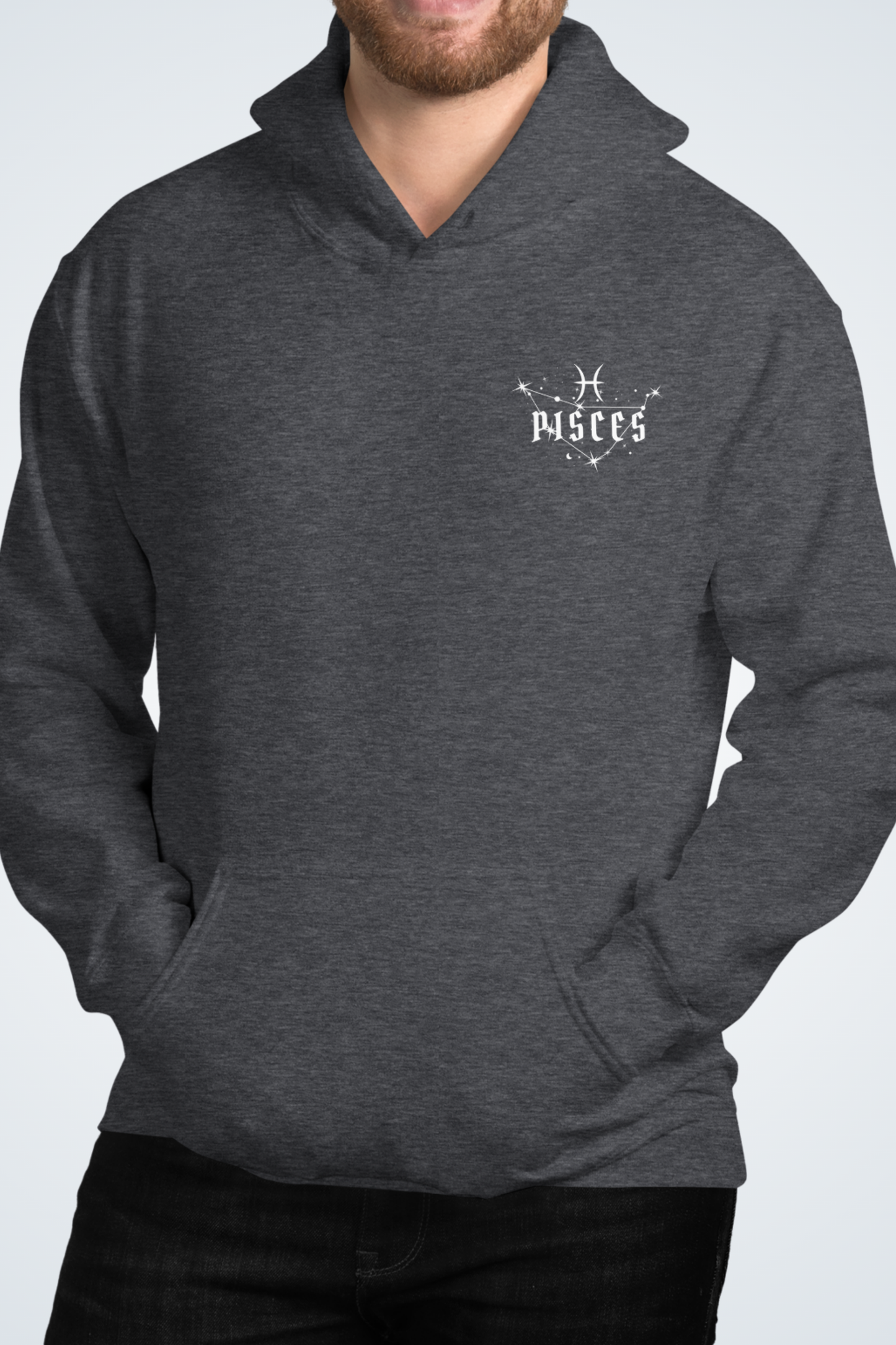 Unisex-Kapuzenpullover - PISCES