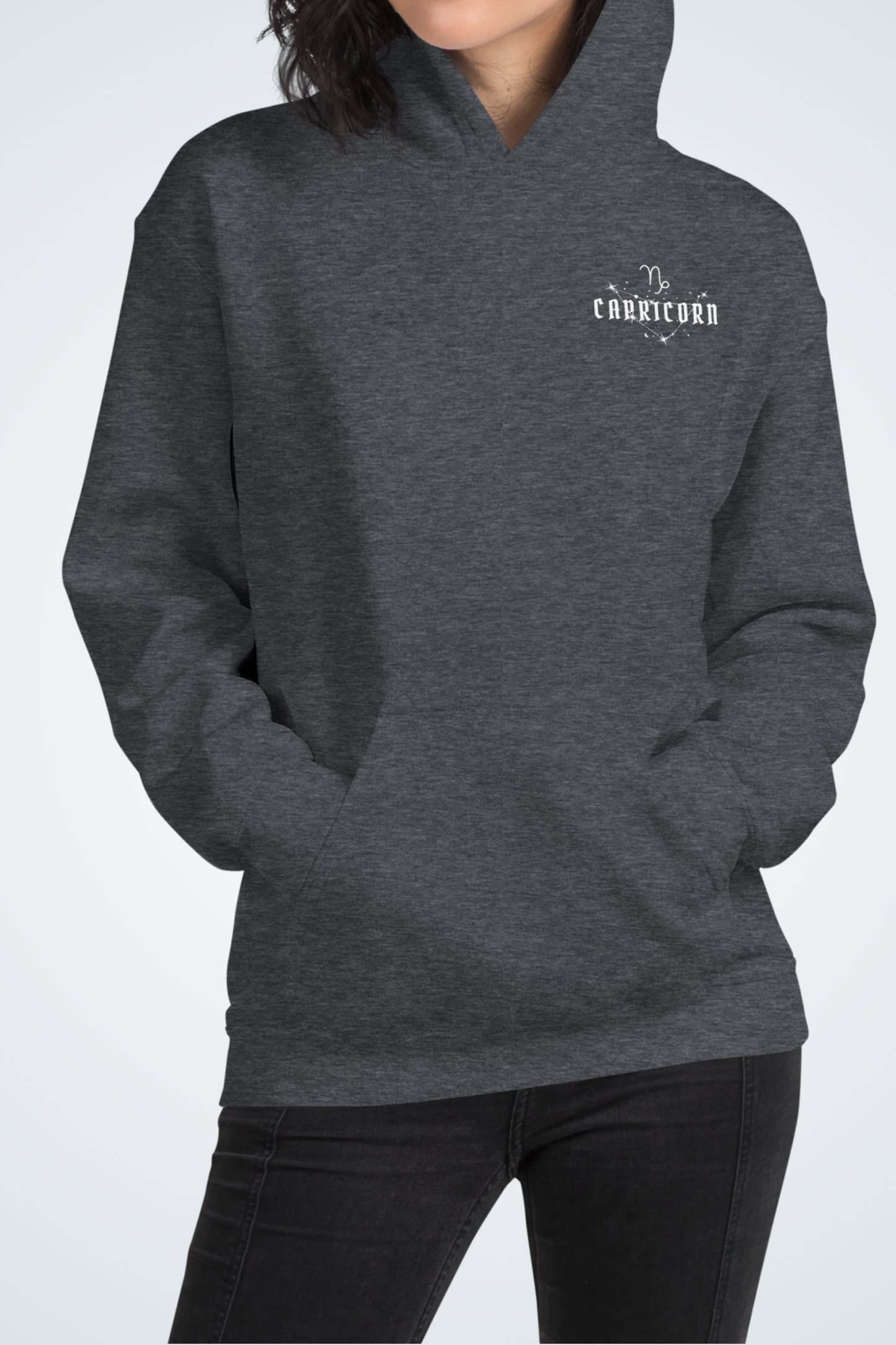 Unisex-Kapuzenpullover - CAPRICORN
