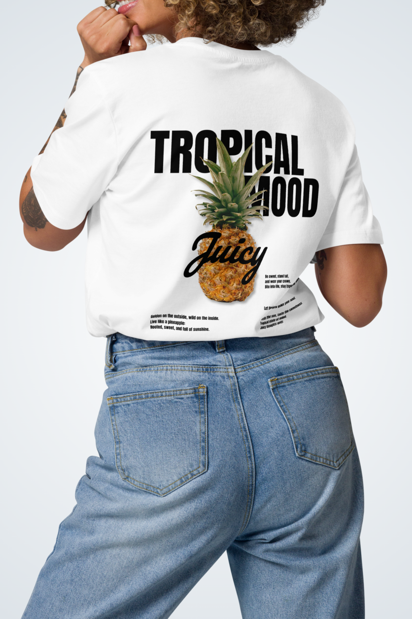 Unisex-Bio-Baumwoll-T-Shirt - Tropical Mood