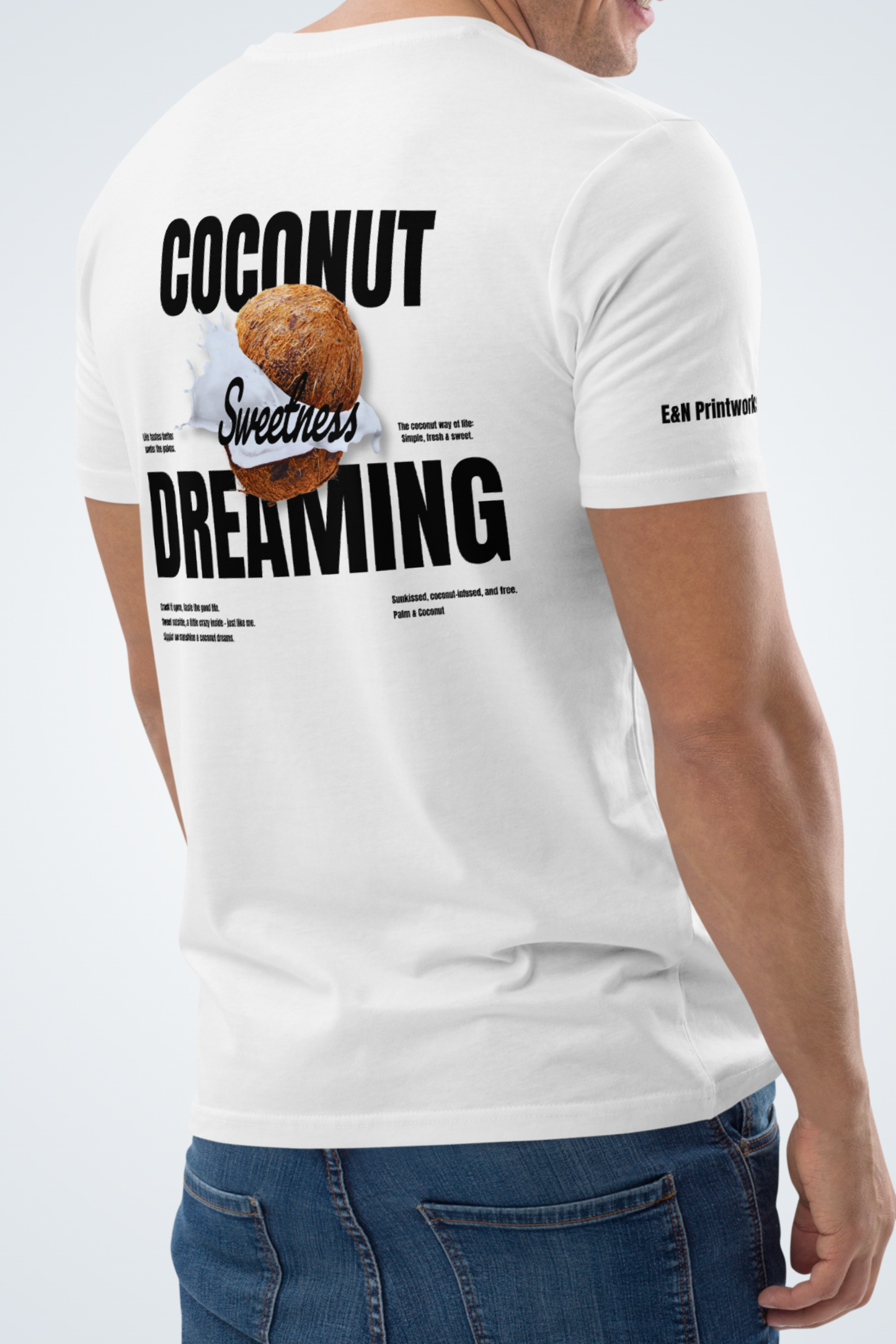 Unisex-Bio-Baumwoll-T-Shirt - Coconut Dreaming