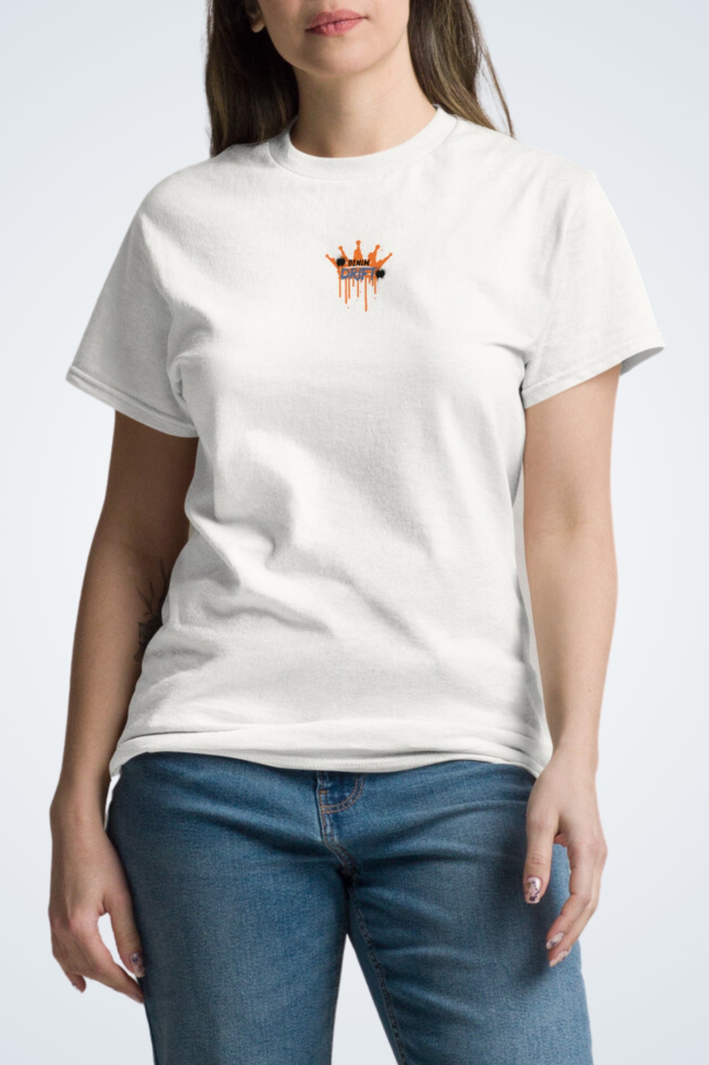 Klassisches Unisex T-Shirt - Denim Drift
