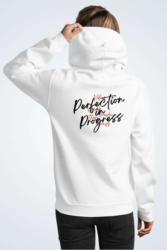 Unisex-Kapuzenpullover - Perfection in Progress