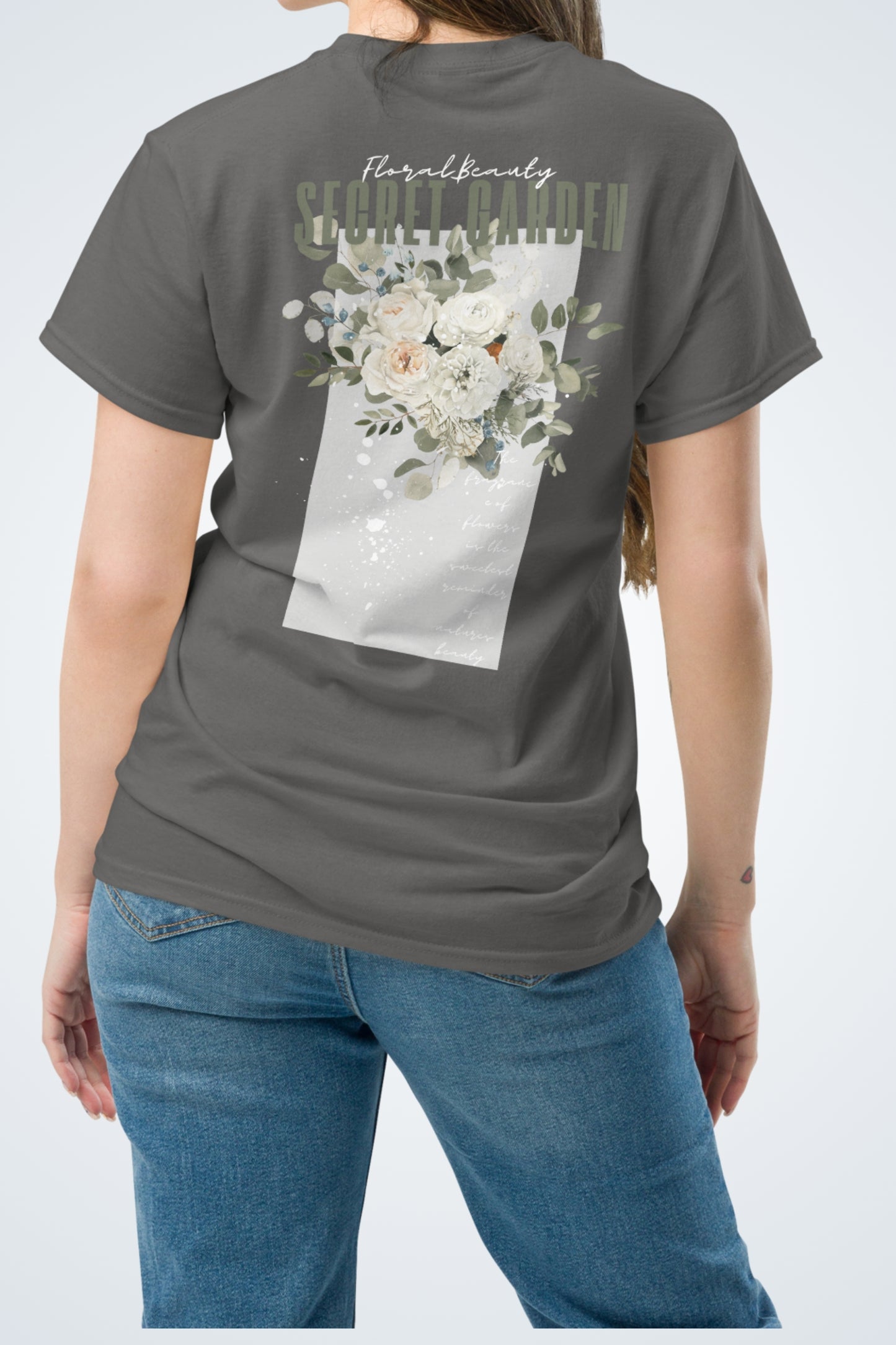 Classic Unisex T-Shirt - Secret Garden Green