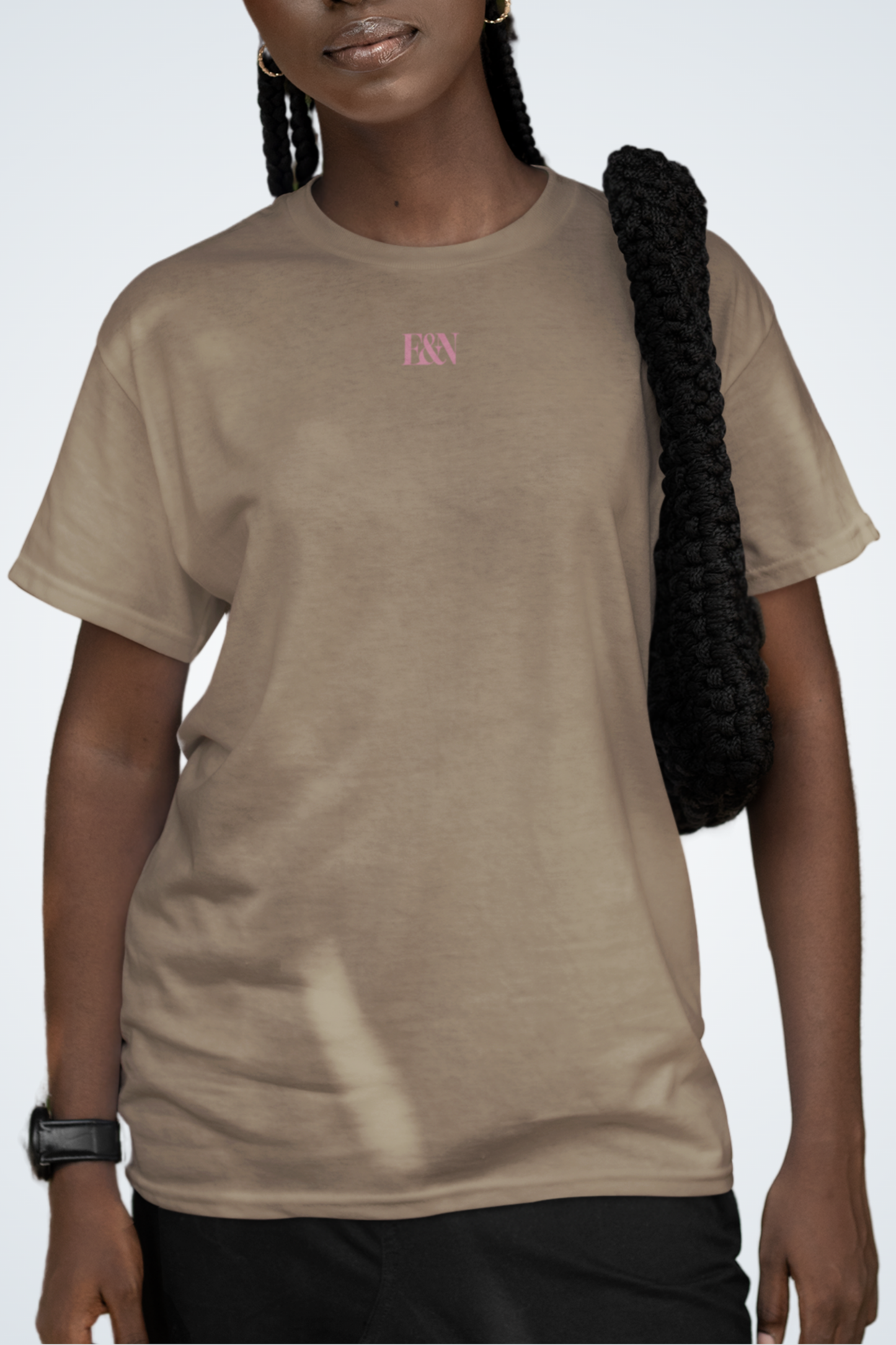 Klassisches Unisex T-Shirt - E&N rosa