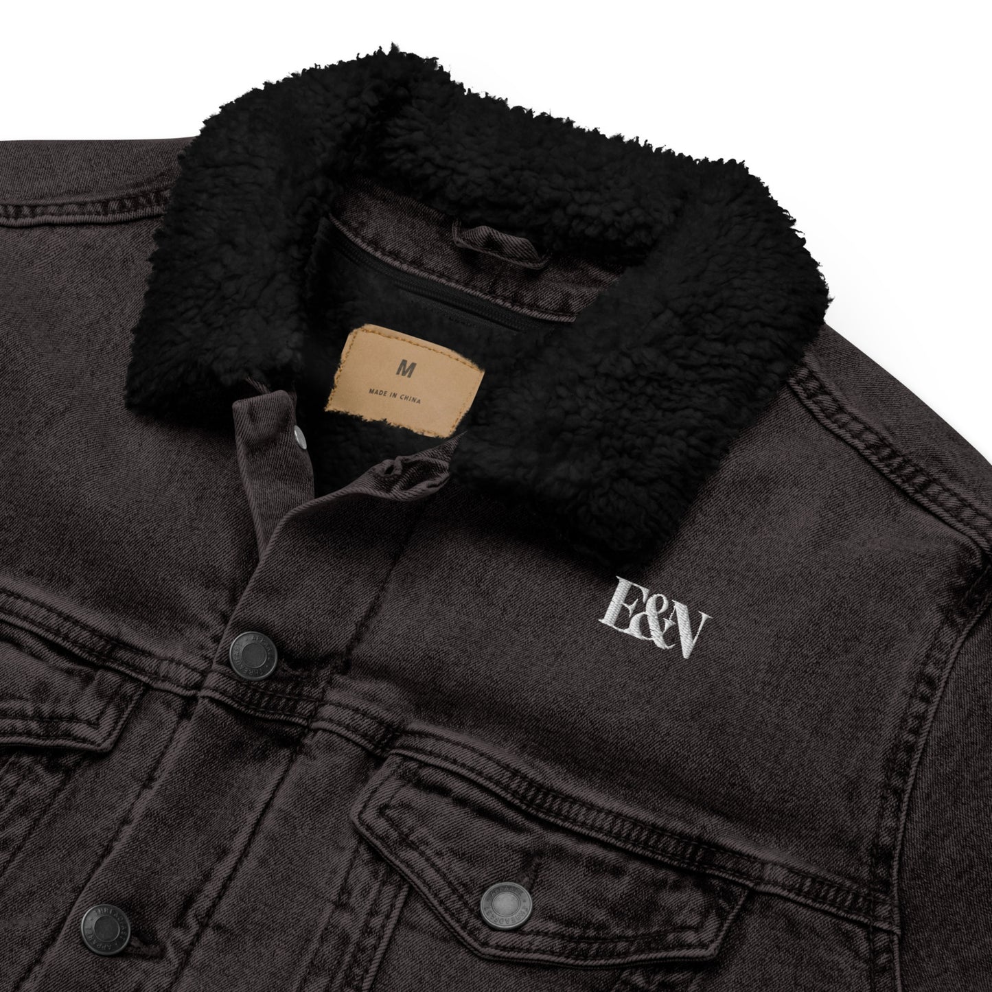 Unisex Sherpa Jeansjacke - E&N